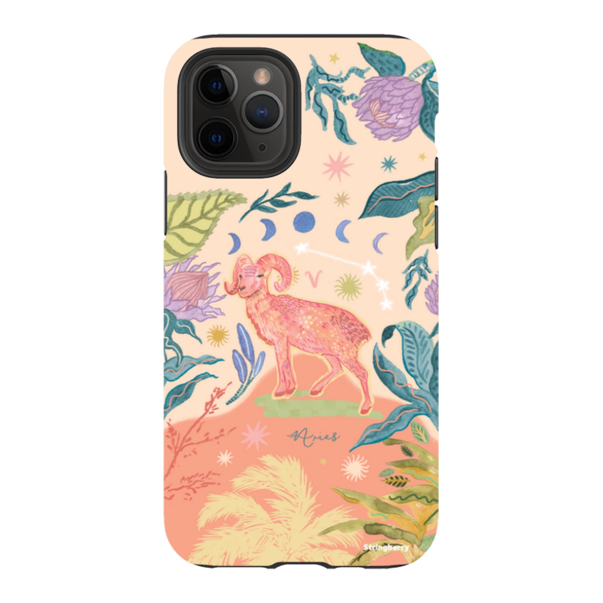 iPhone Tough Case - Aries By Emma Frances Grant