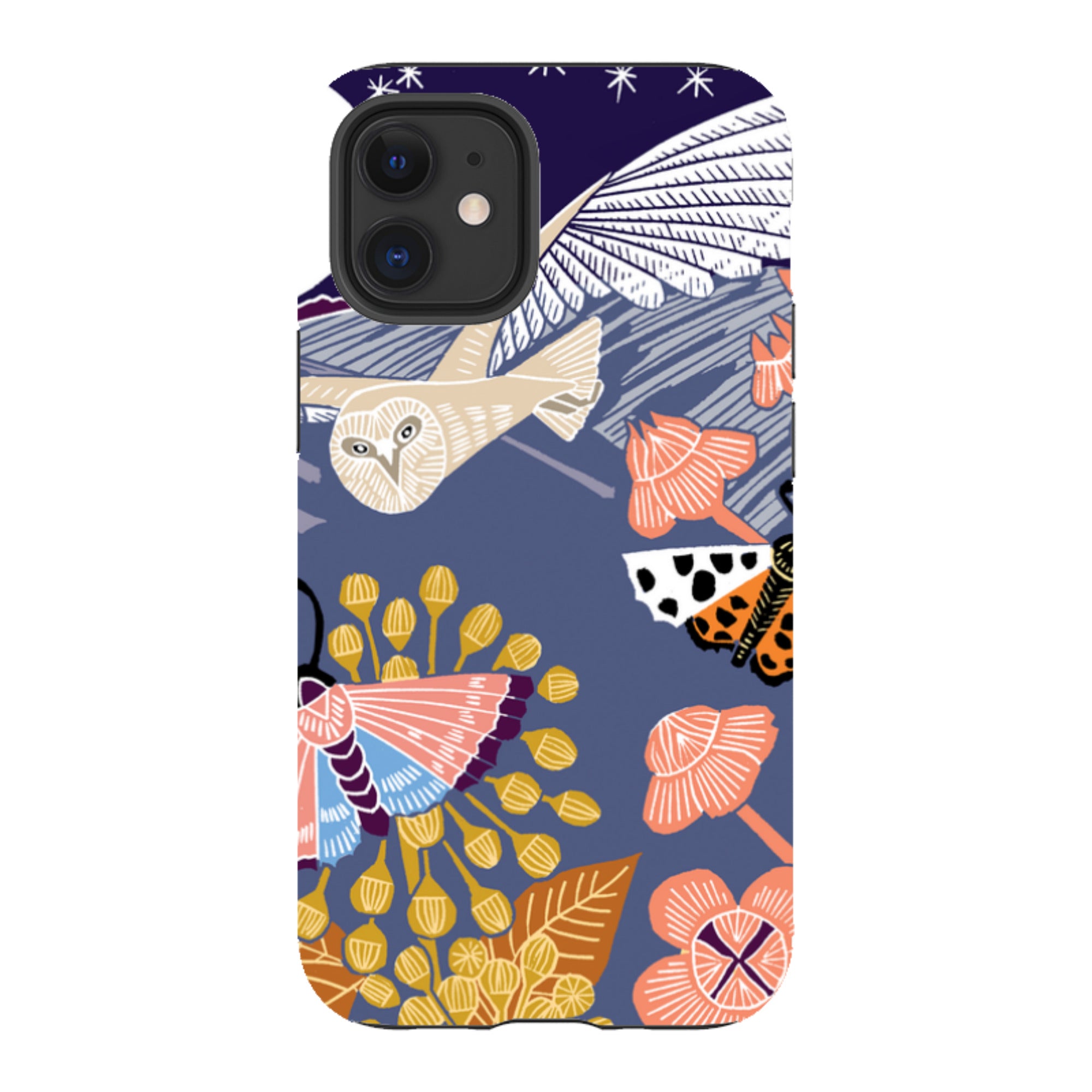 iPhone Tough Case - Evening Barn Owl By Kate Heiss