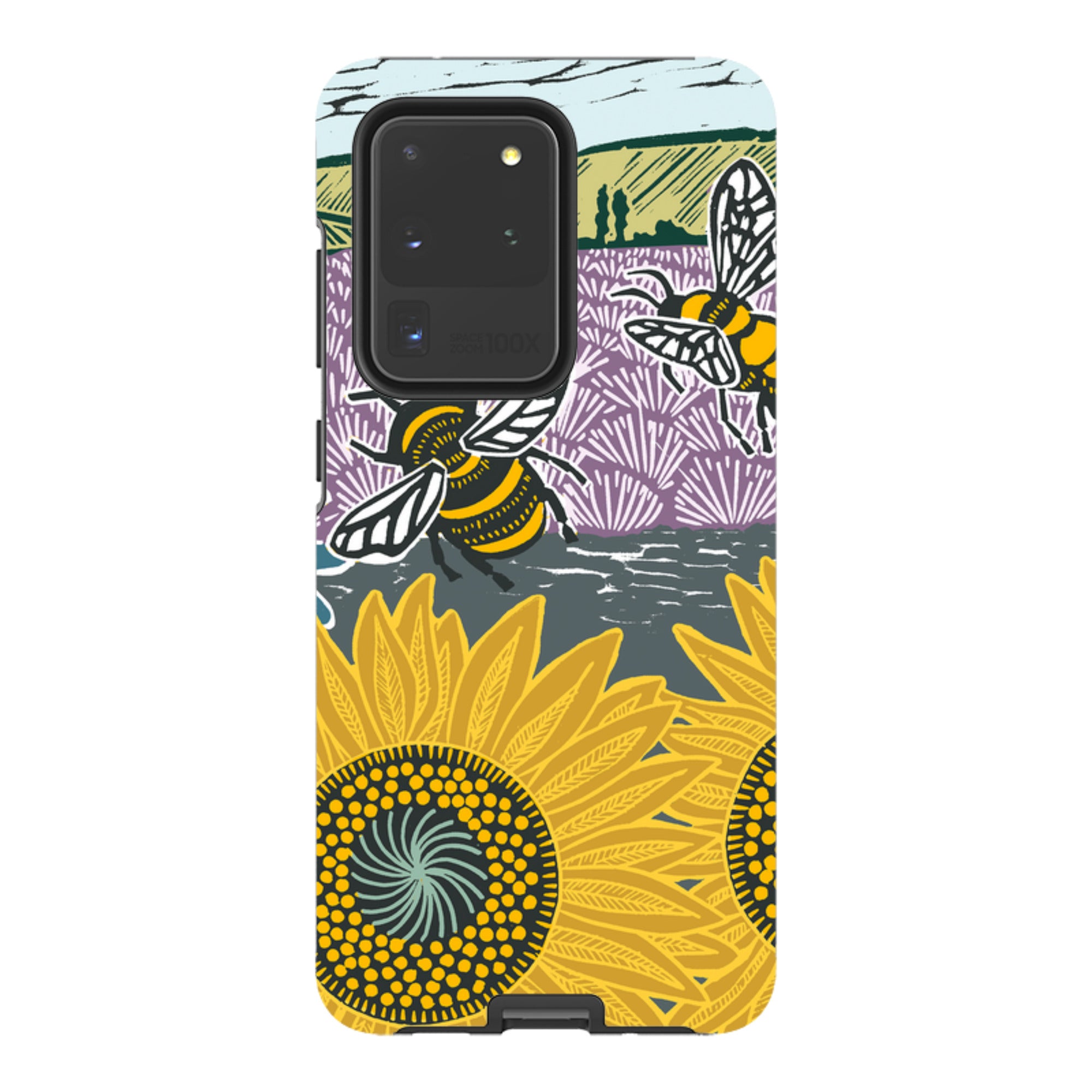 Samsung Tough Case - Bees And Sunflower By Kate Heiss
