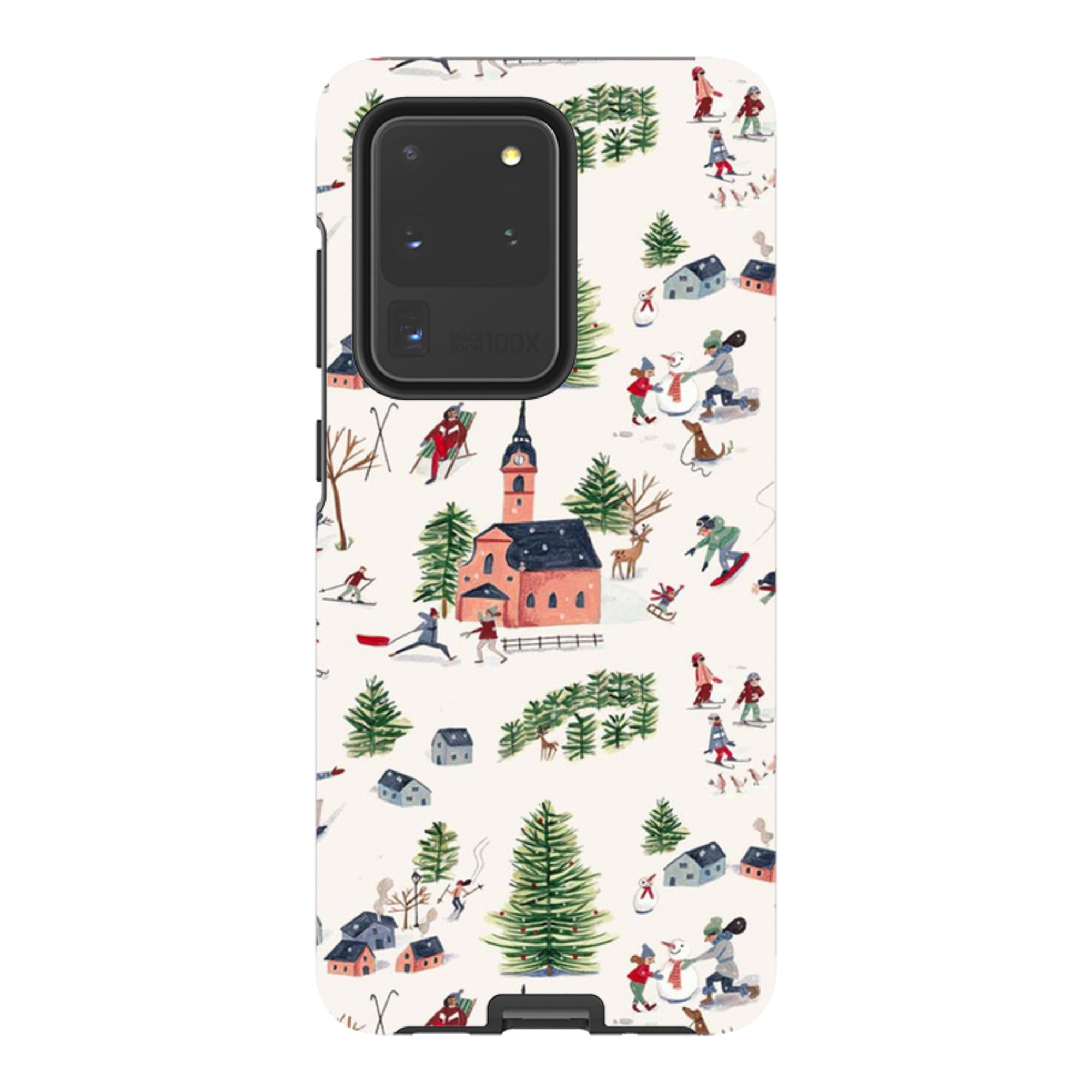 Samsung Tough Case - Skiing By Caroline Bonne Muller