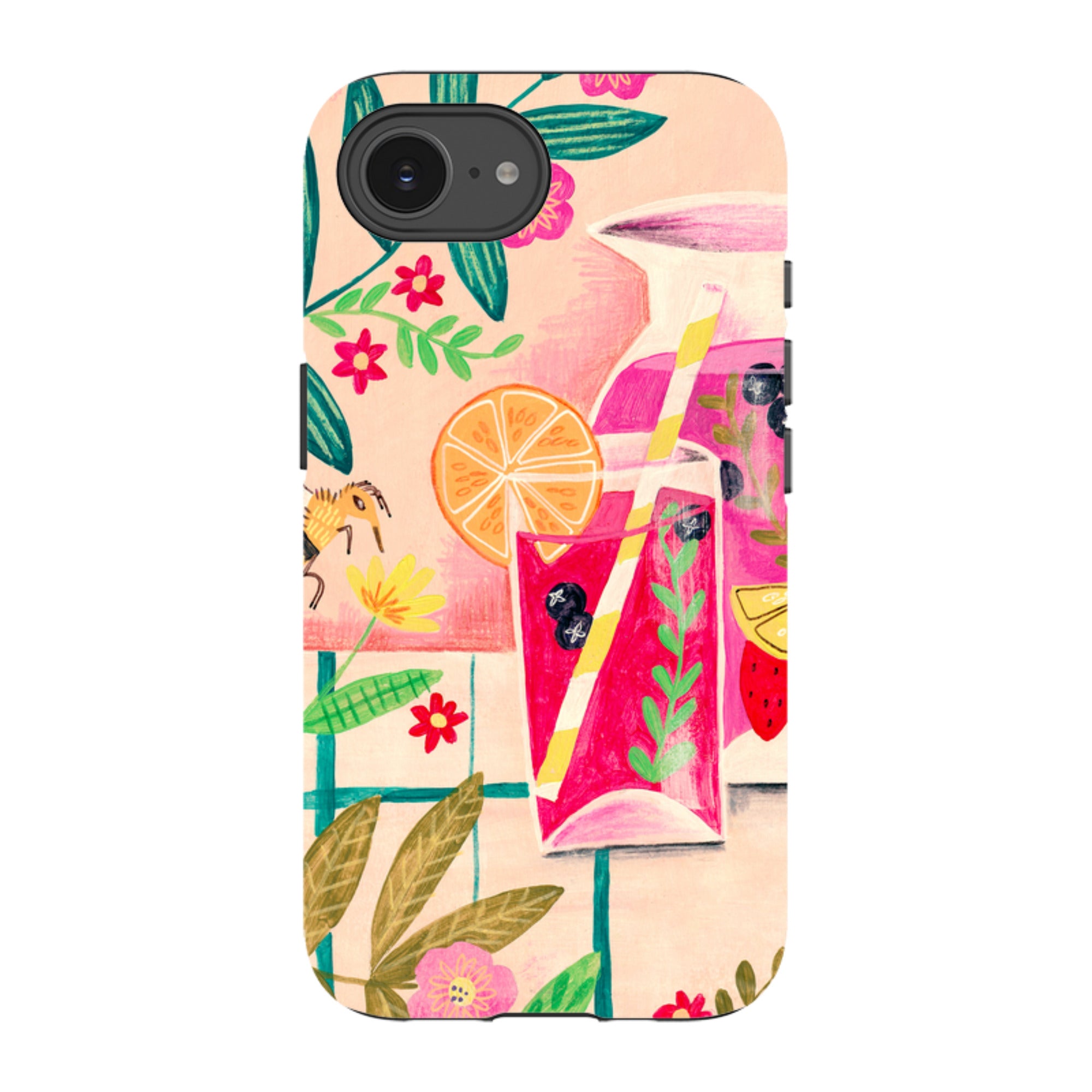 iPhone Tough Case - Drink By Caroline Bonne Muller