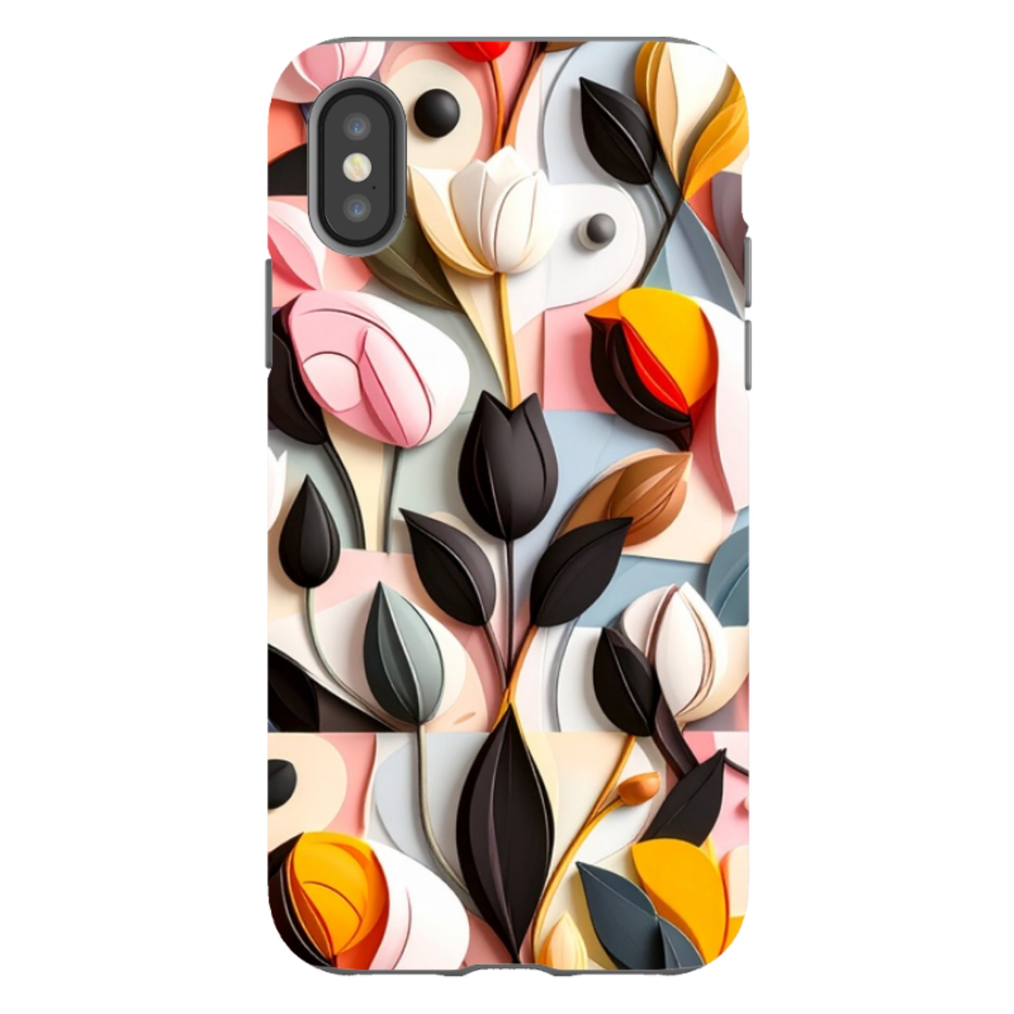 iPhone Tough Case - Summer Tulips