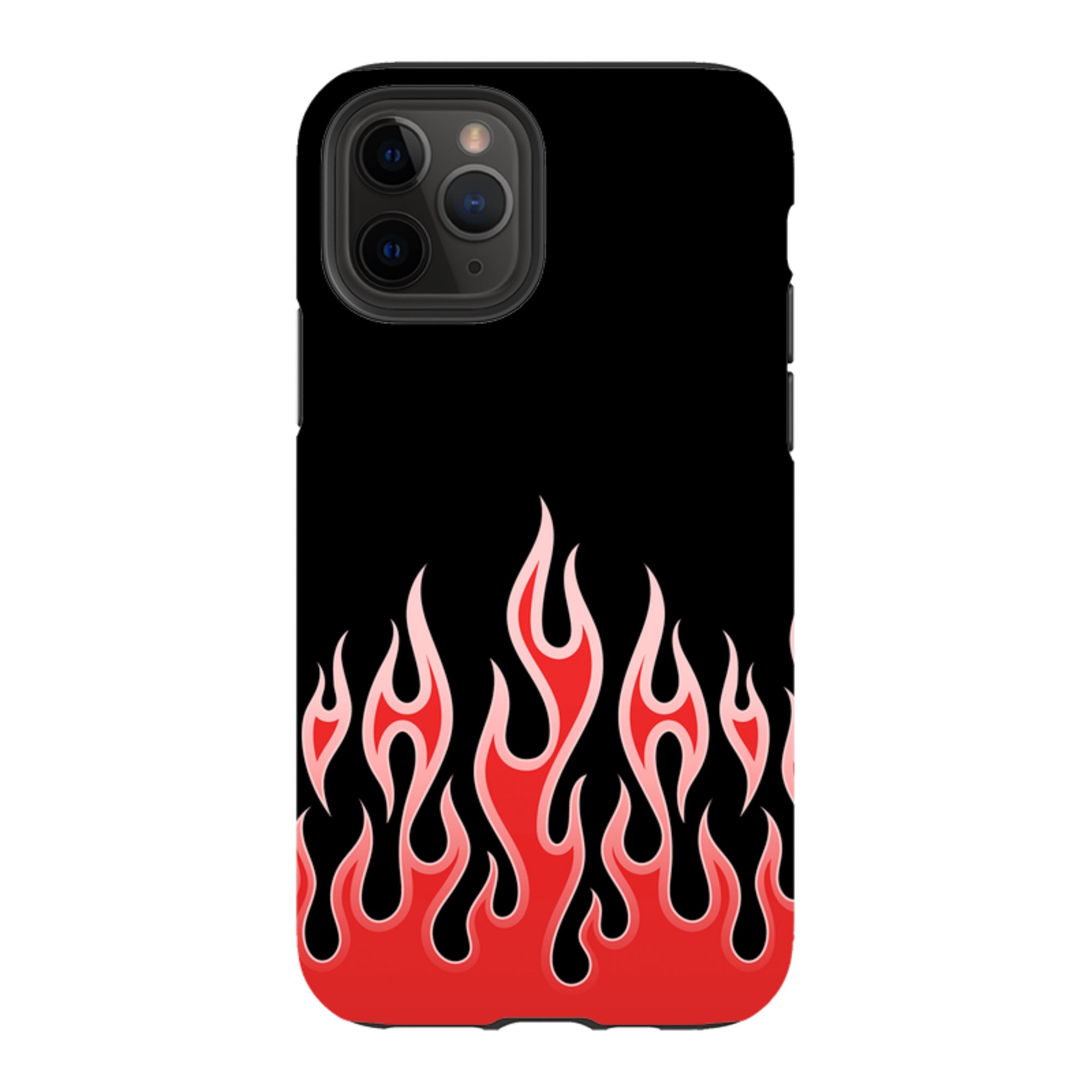 iPhone Tough Case - Red Flames