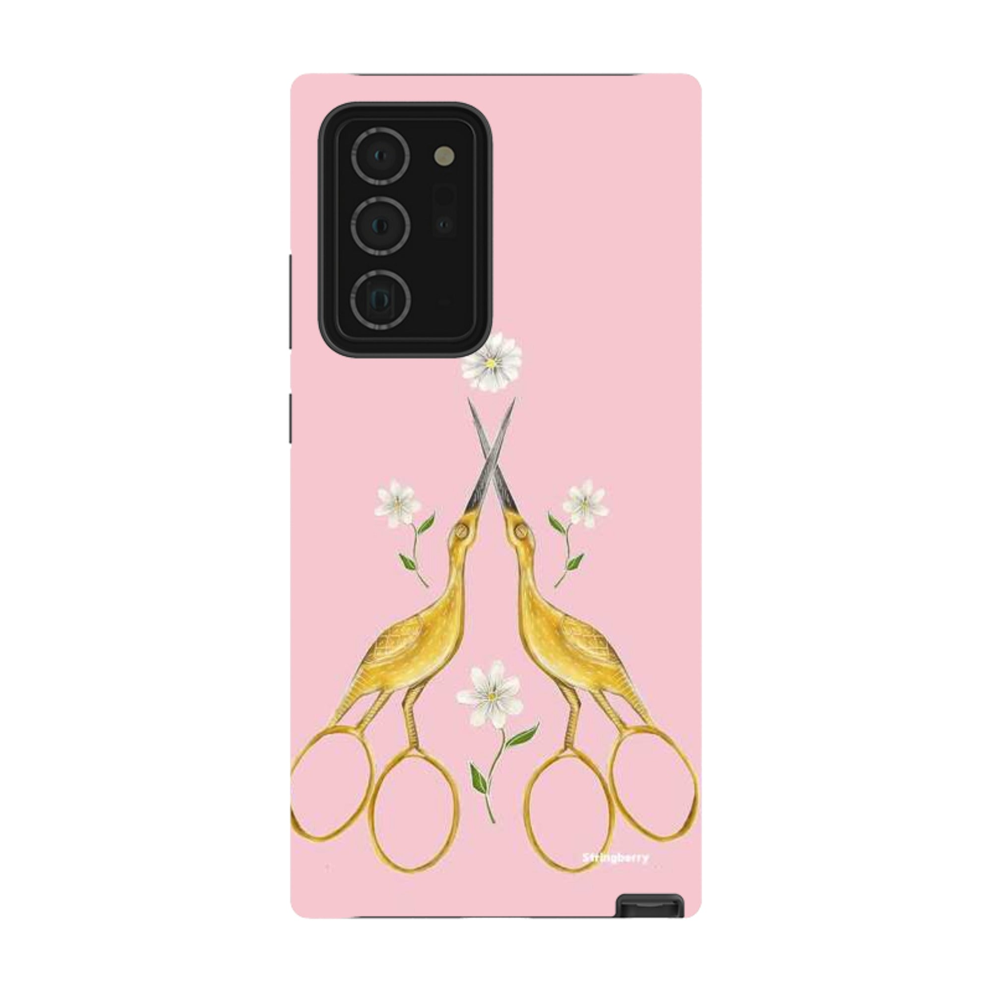 Samsung Tough Case - Heron Scissors By Catherine Rowe