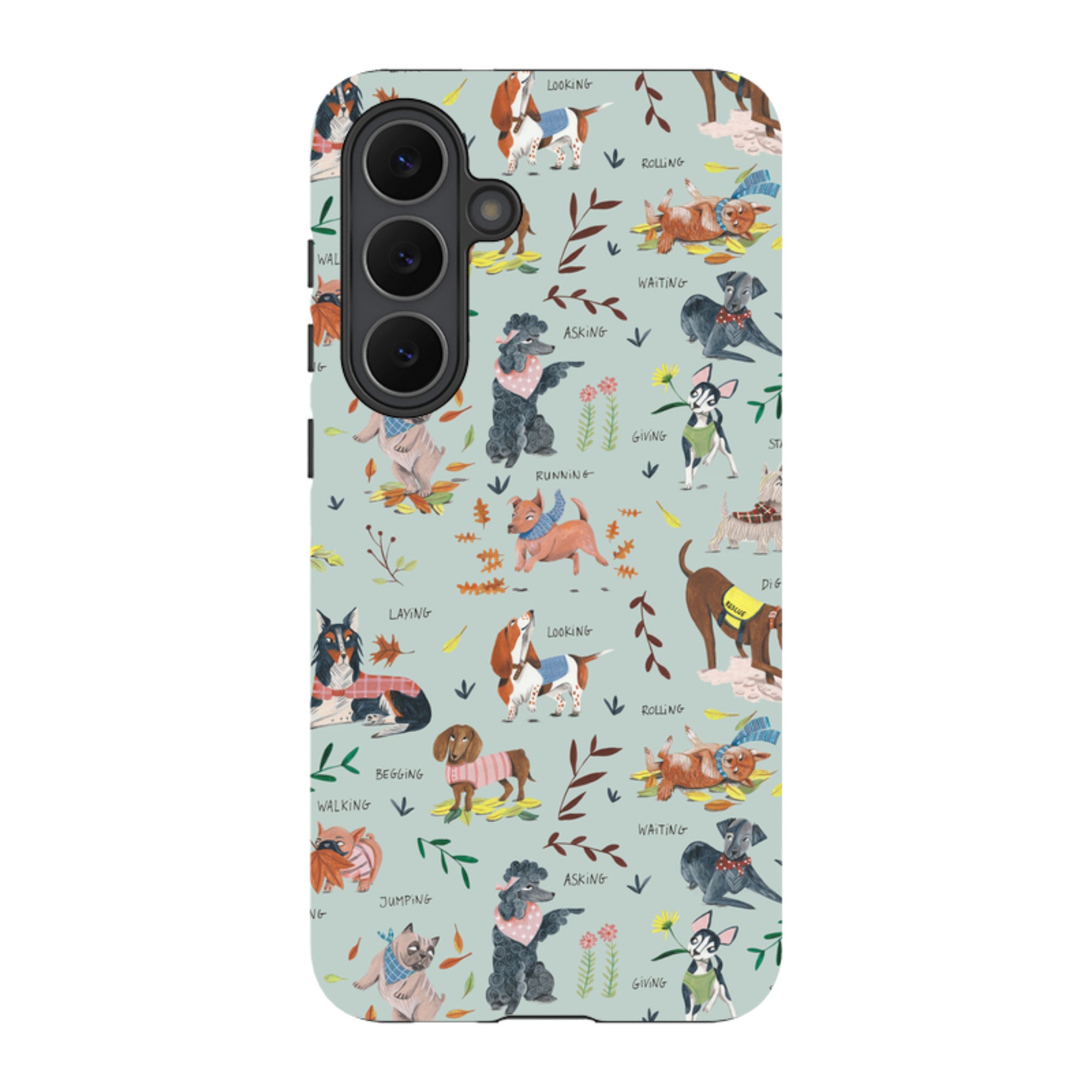 Samsung Tough Case - Dog Pattern II By Caroline Bonne Muller