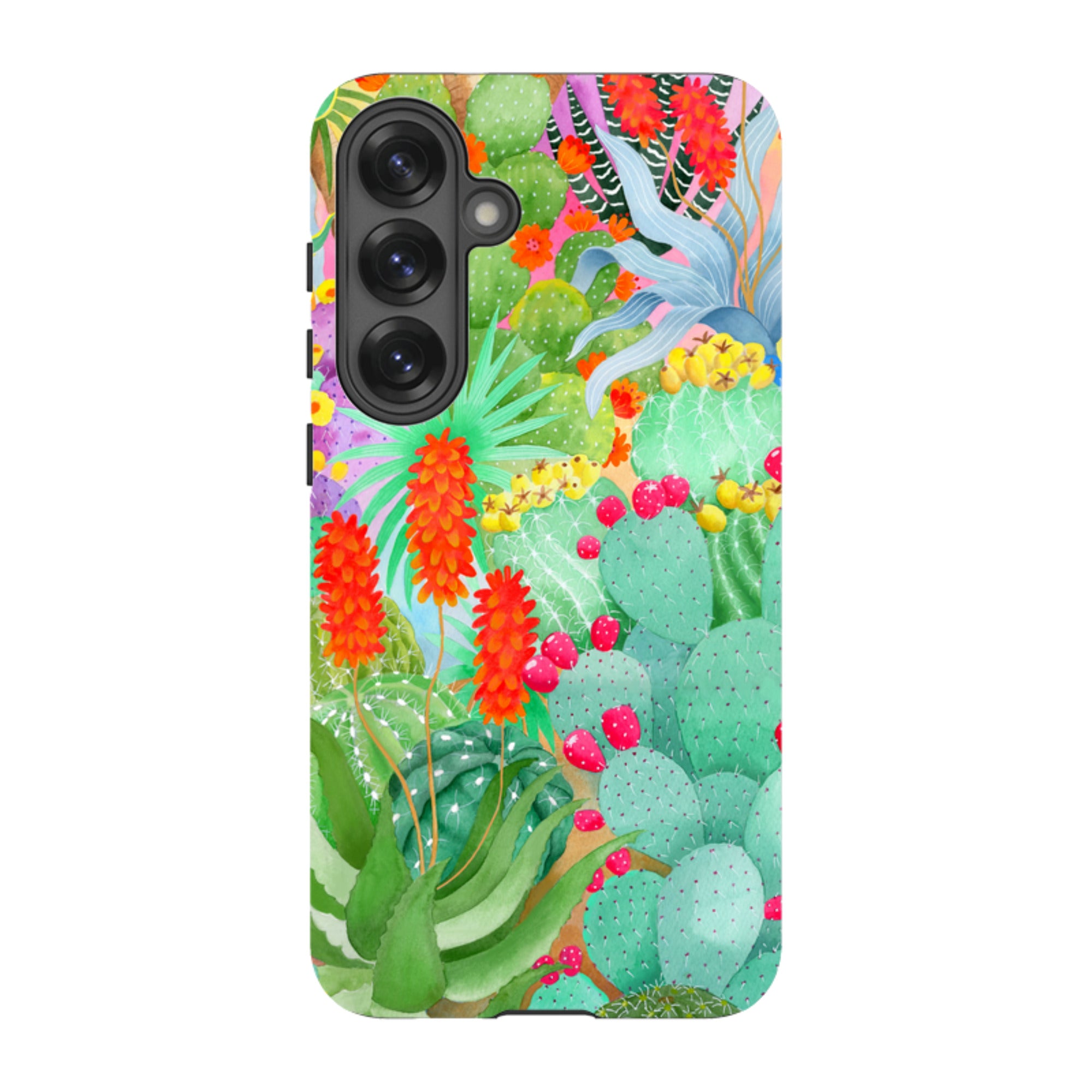 Samsung Tough Case - Cactus By Bex Parkin