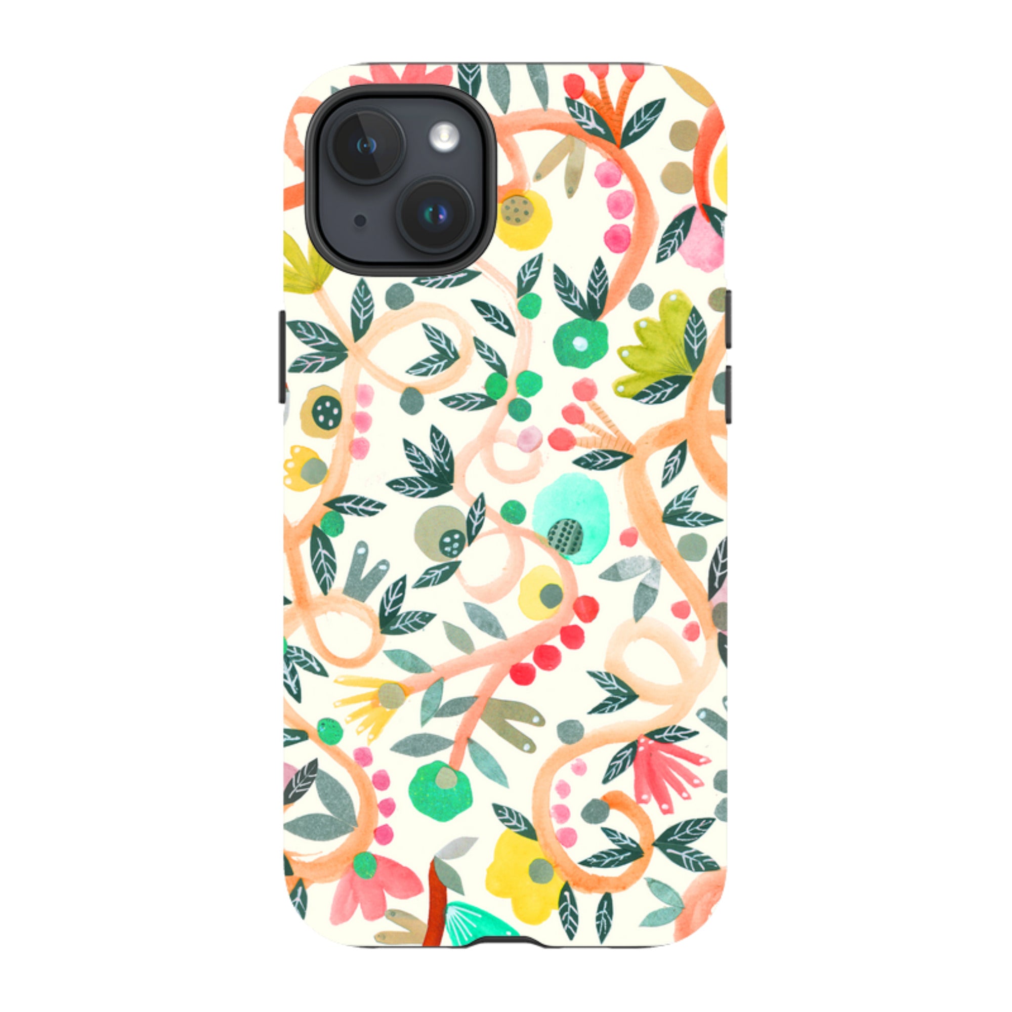 iPhone Tough Case - Floral By Gabriela Larios