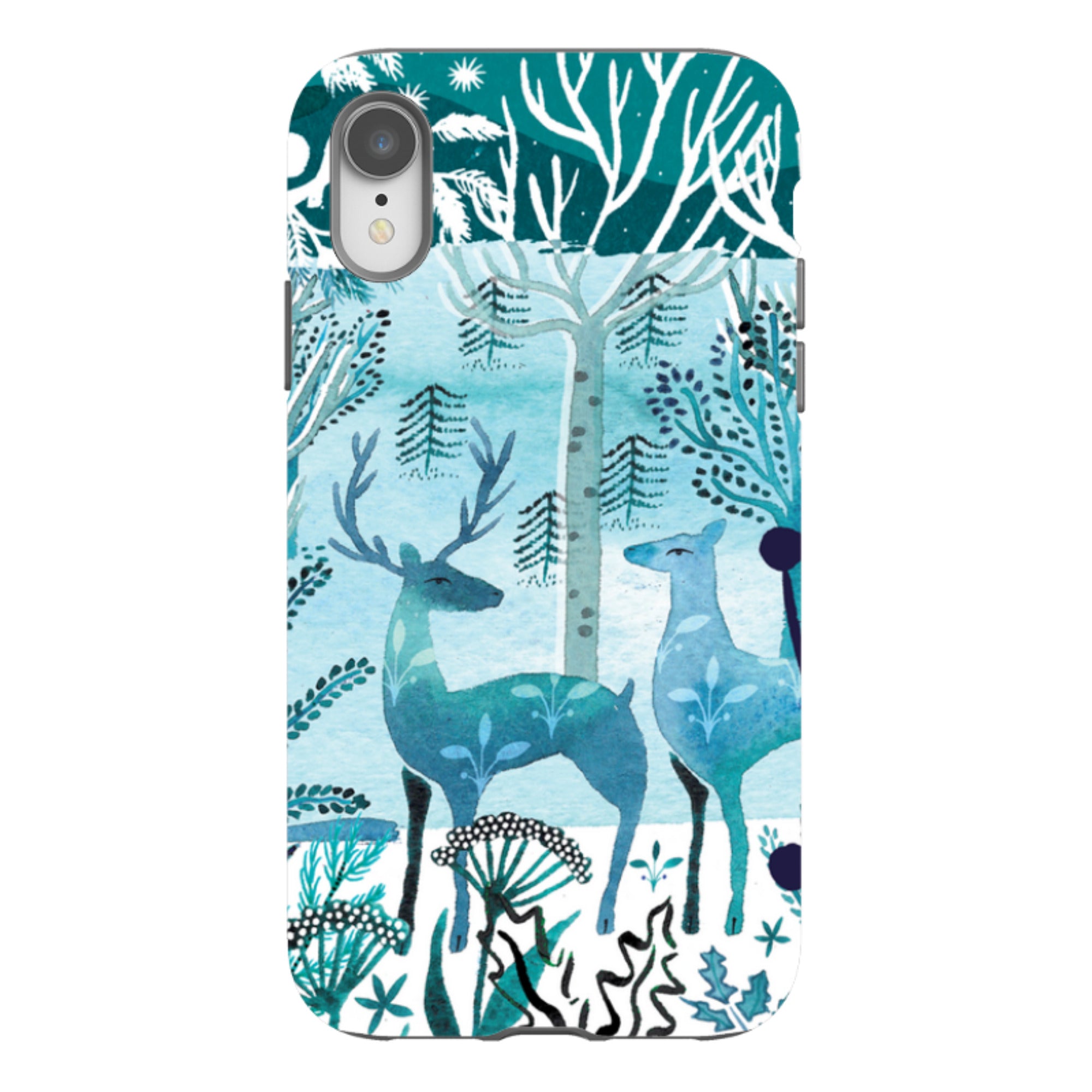 iPhone Tough Case - Frosted Branches By Emma Frances Grant