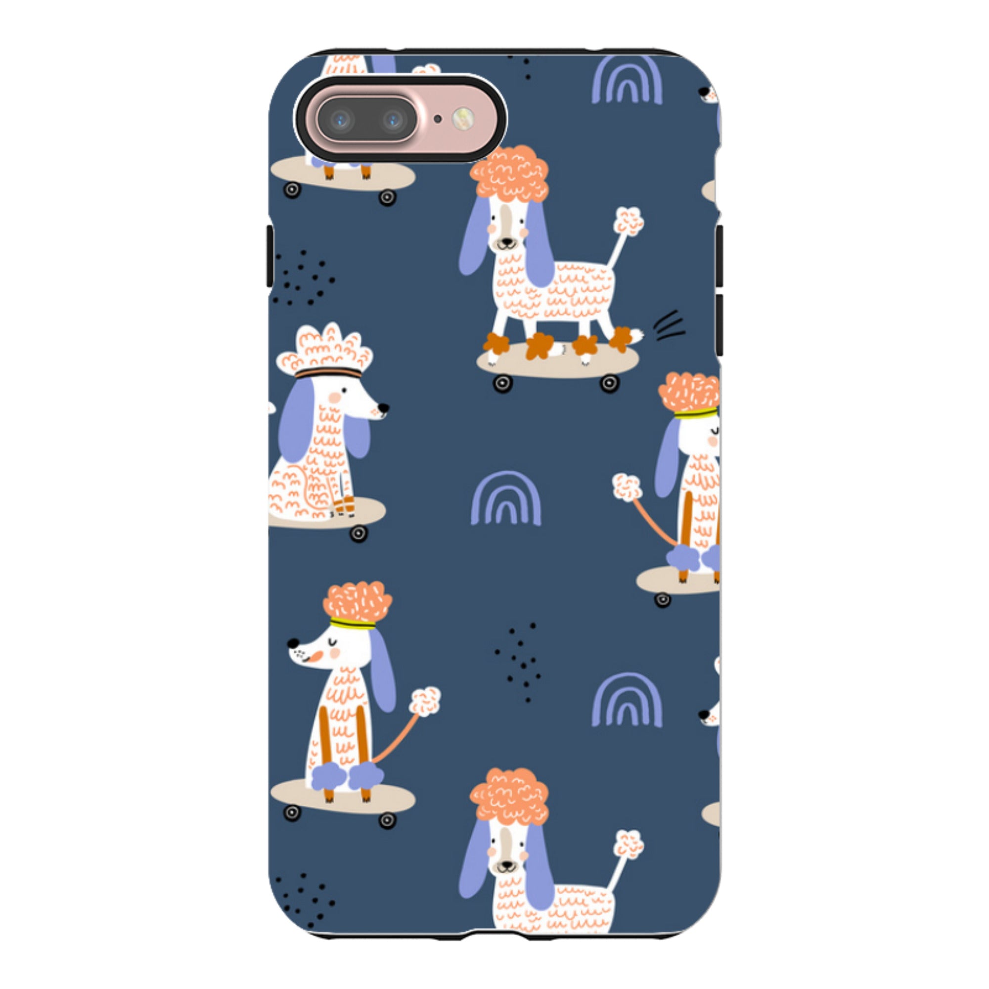 iPhone Tough Case - Skater Dogs