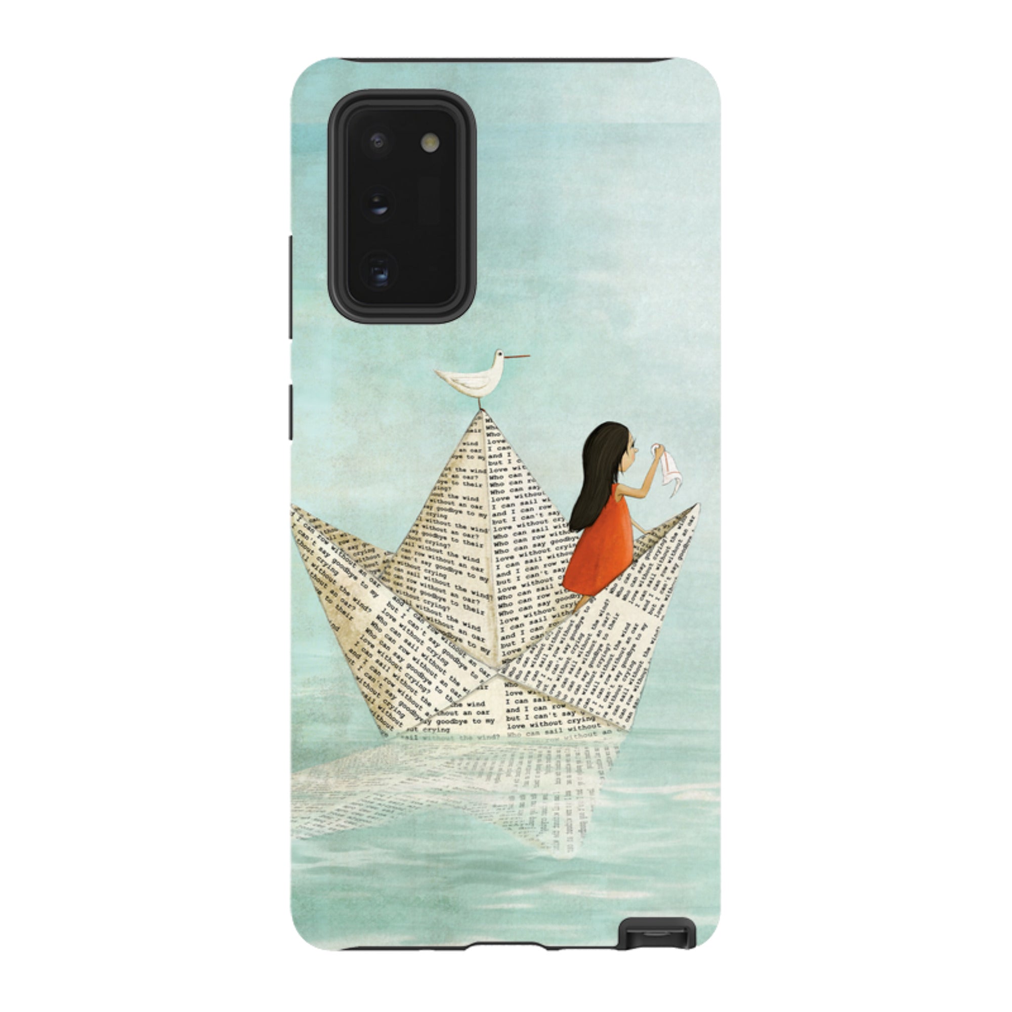 Samsung Tough Case - Sail Without A Wind By Maja Lindberg