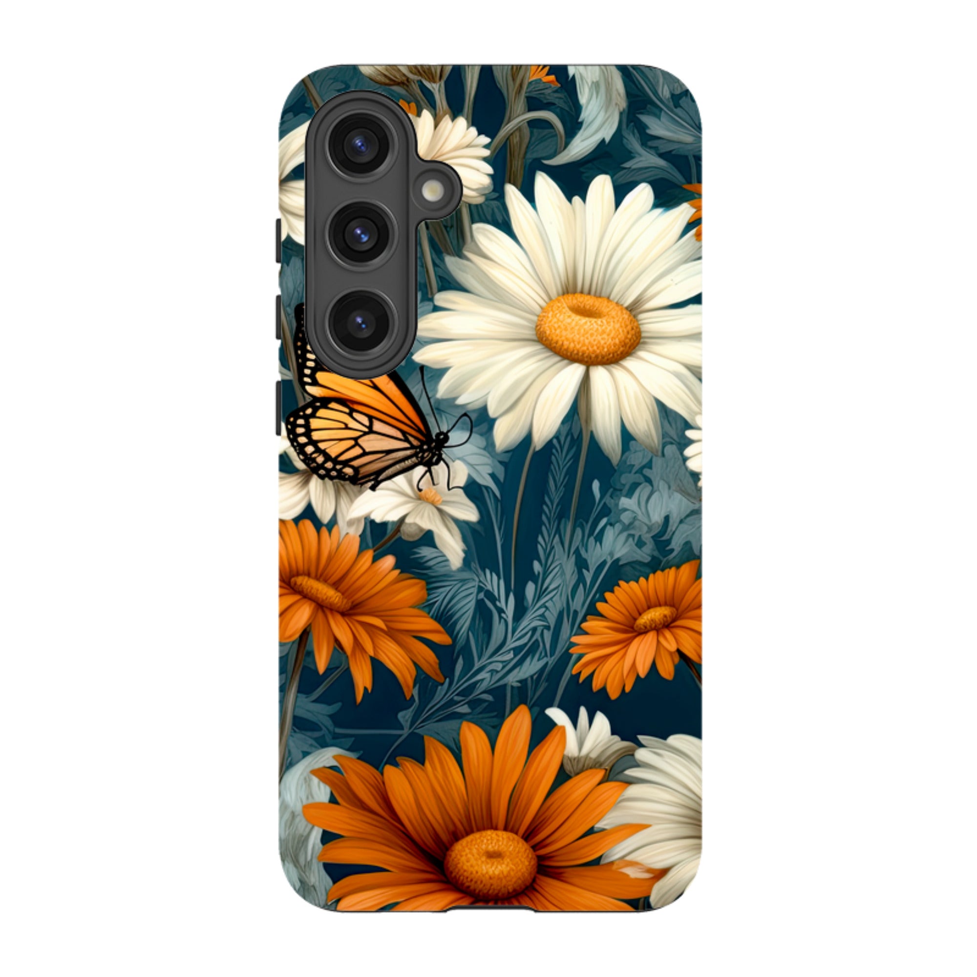 Samsung Tough Case - Butterfly Daisies