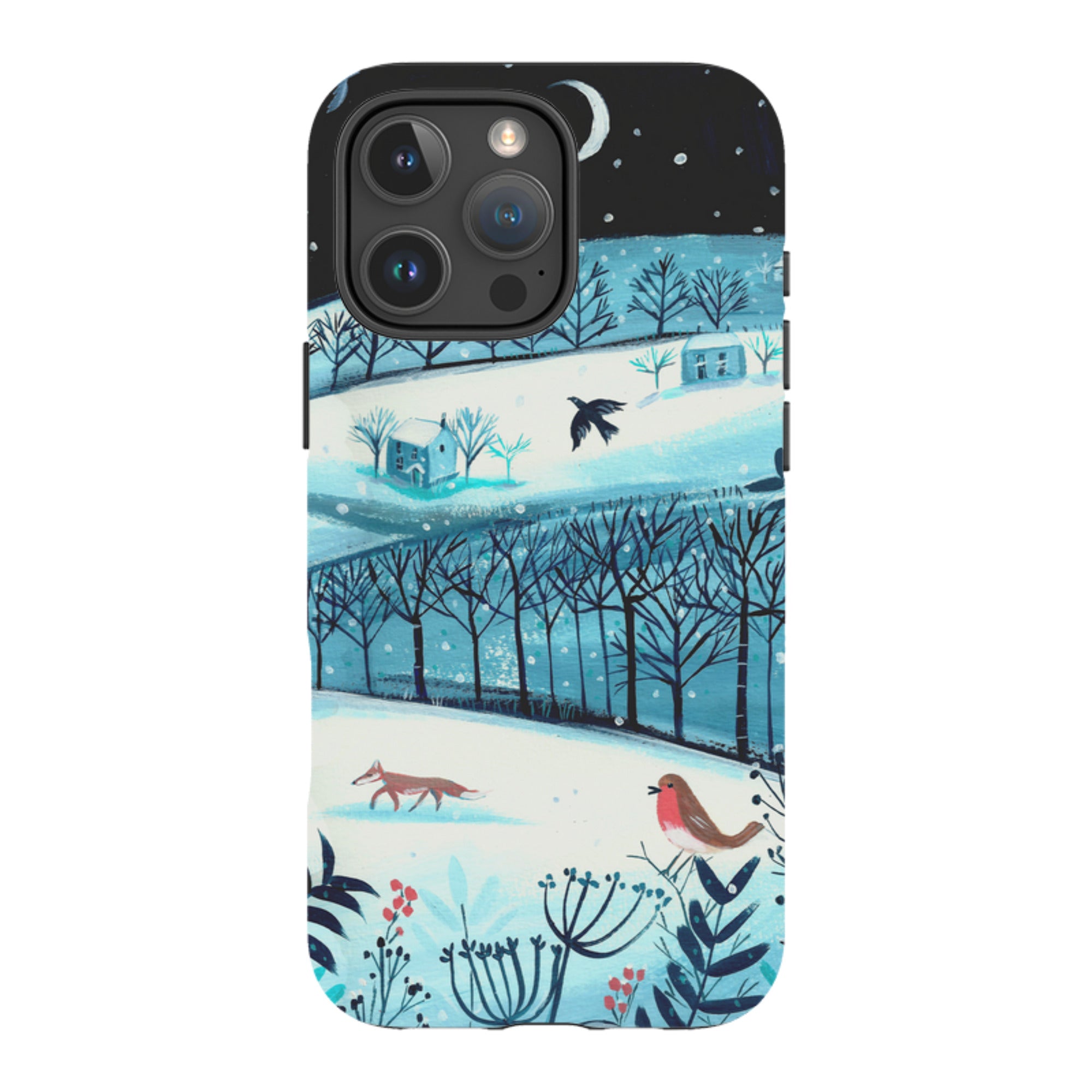 iPhone Tough Case - Winterscape-2 By Mary Stubberfield