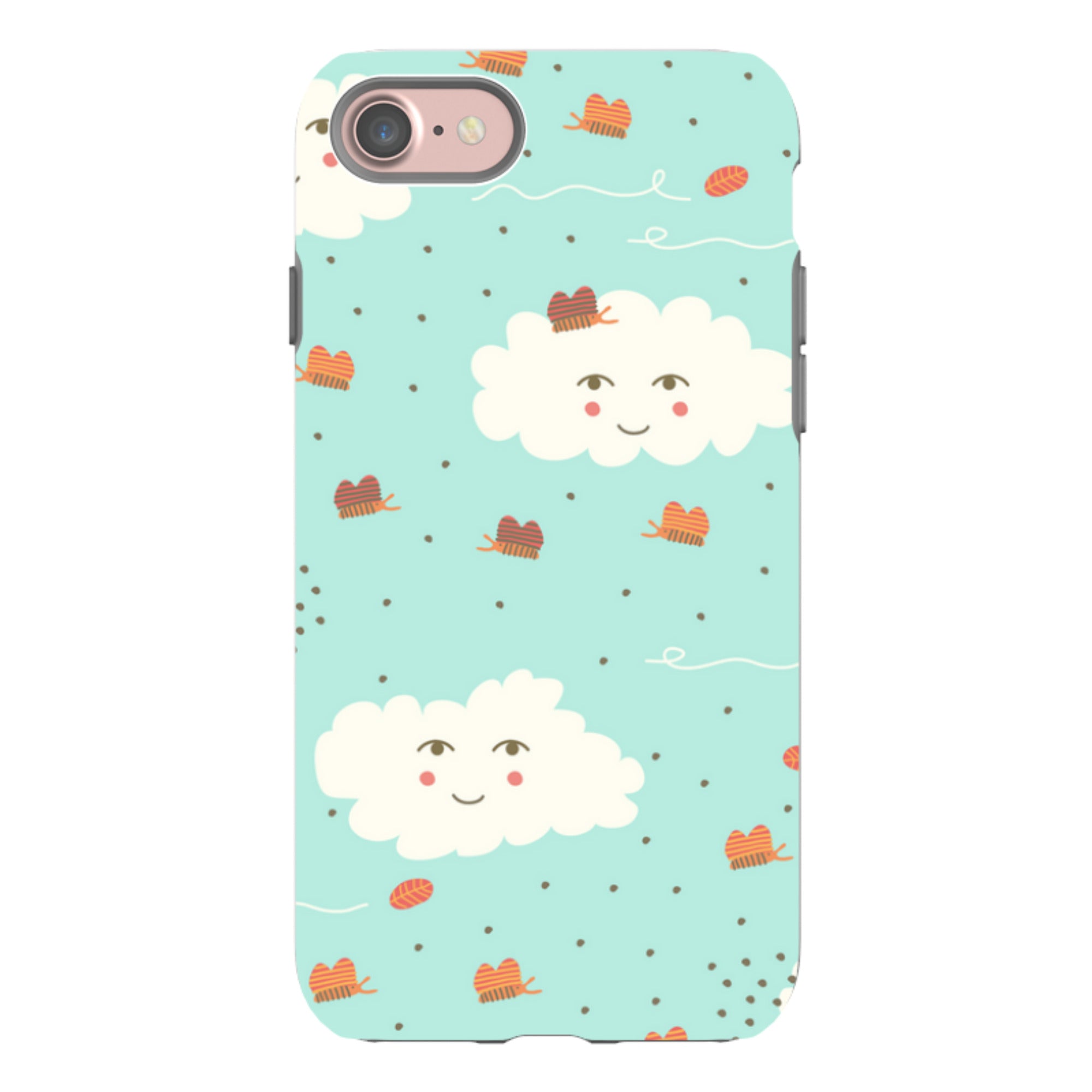 iPhone Tough Case - Clouds By Gabriela Larios