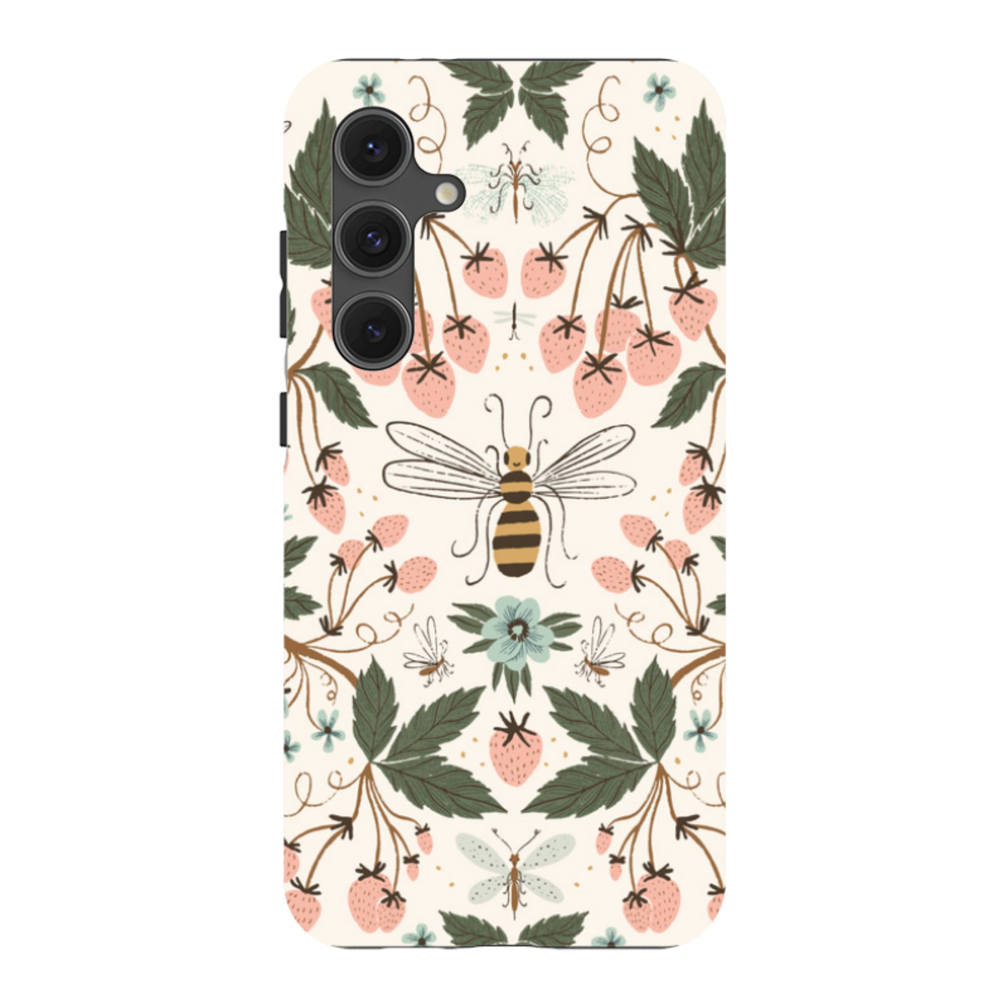 Samsung Tough Case - Bugs And Berries By Meghann Rader