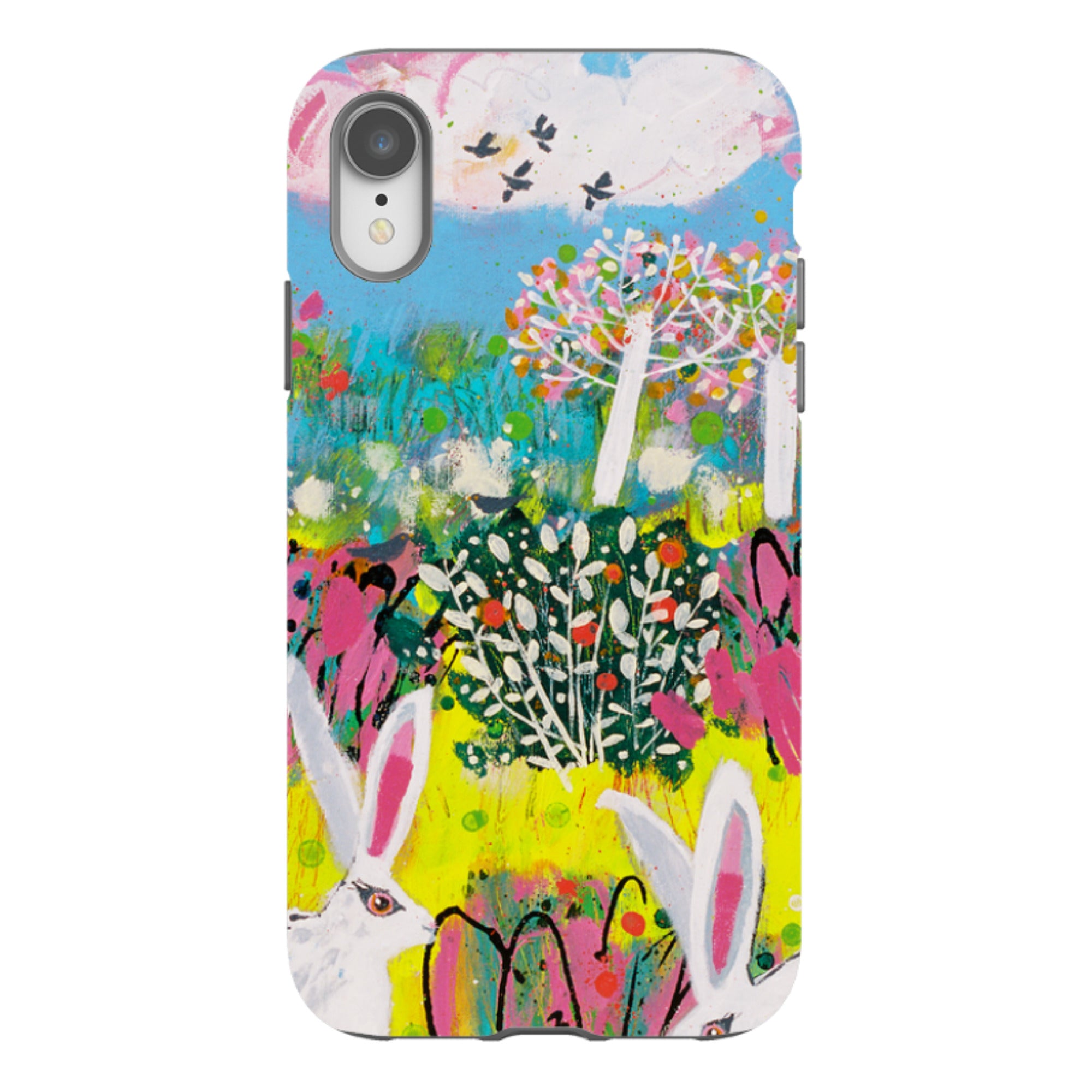 iPhone Tough Case - Bunnies By Claire West