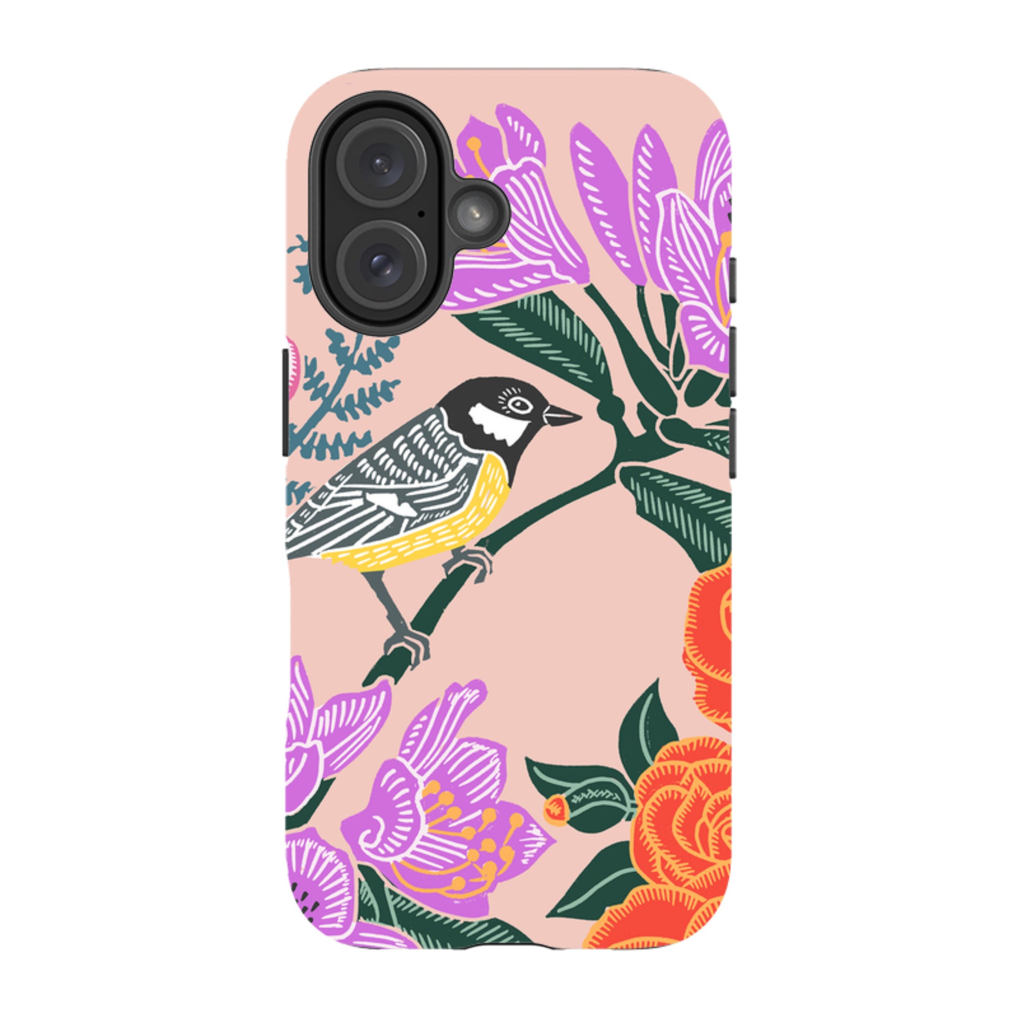 iPhone Tough Case - Camelia By Kate Heiss