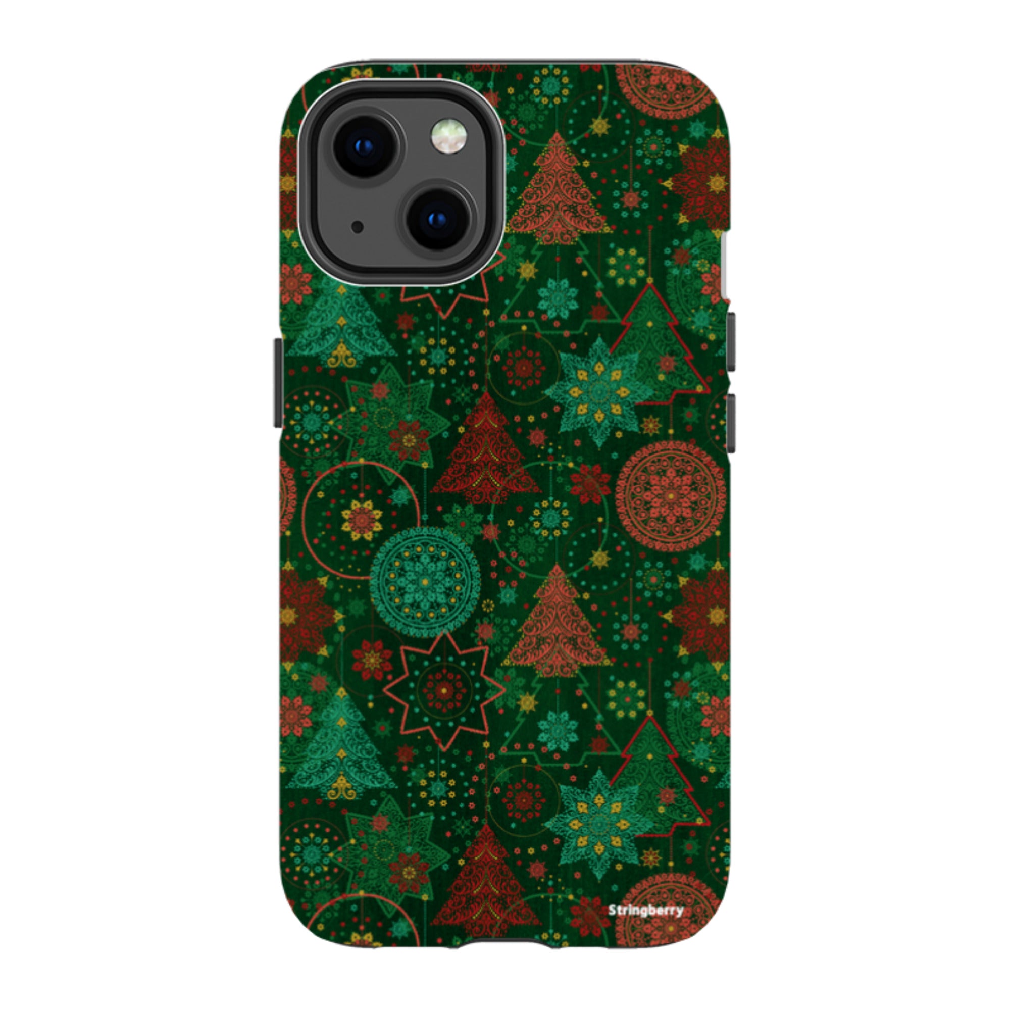 iPhone Tough Case - Christmas Forest By Natalie Pedetti Prack
