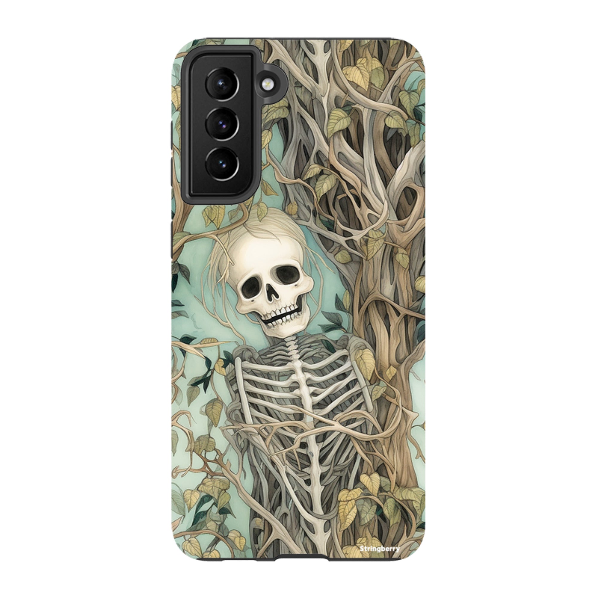 Samsung Tough Case - Skeletal Floral
