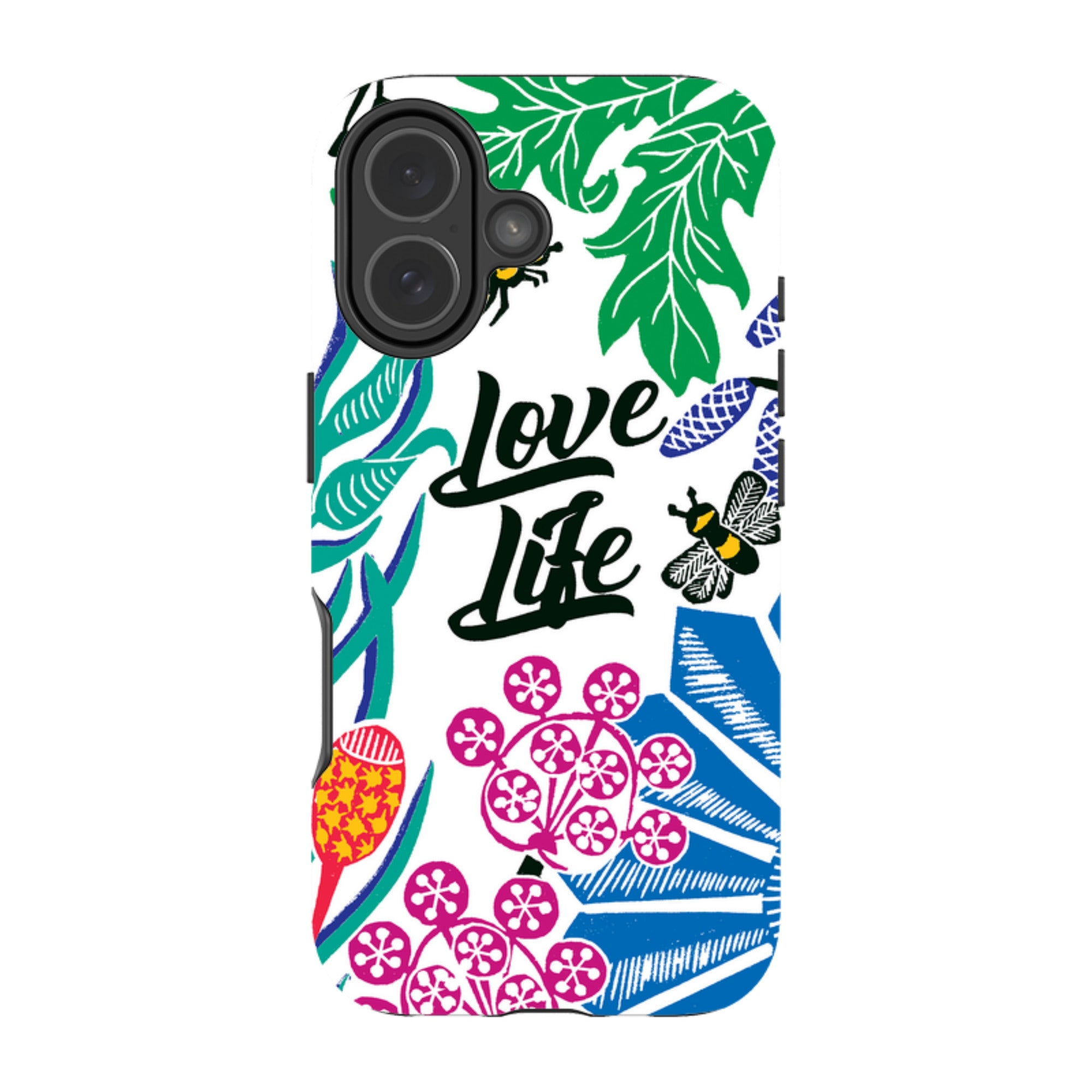 iPhone Tough Case - Love Life By Kate Heiss