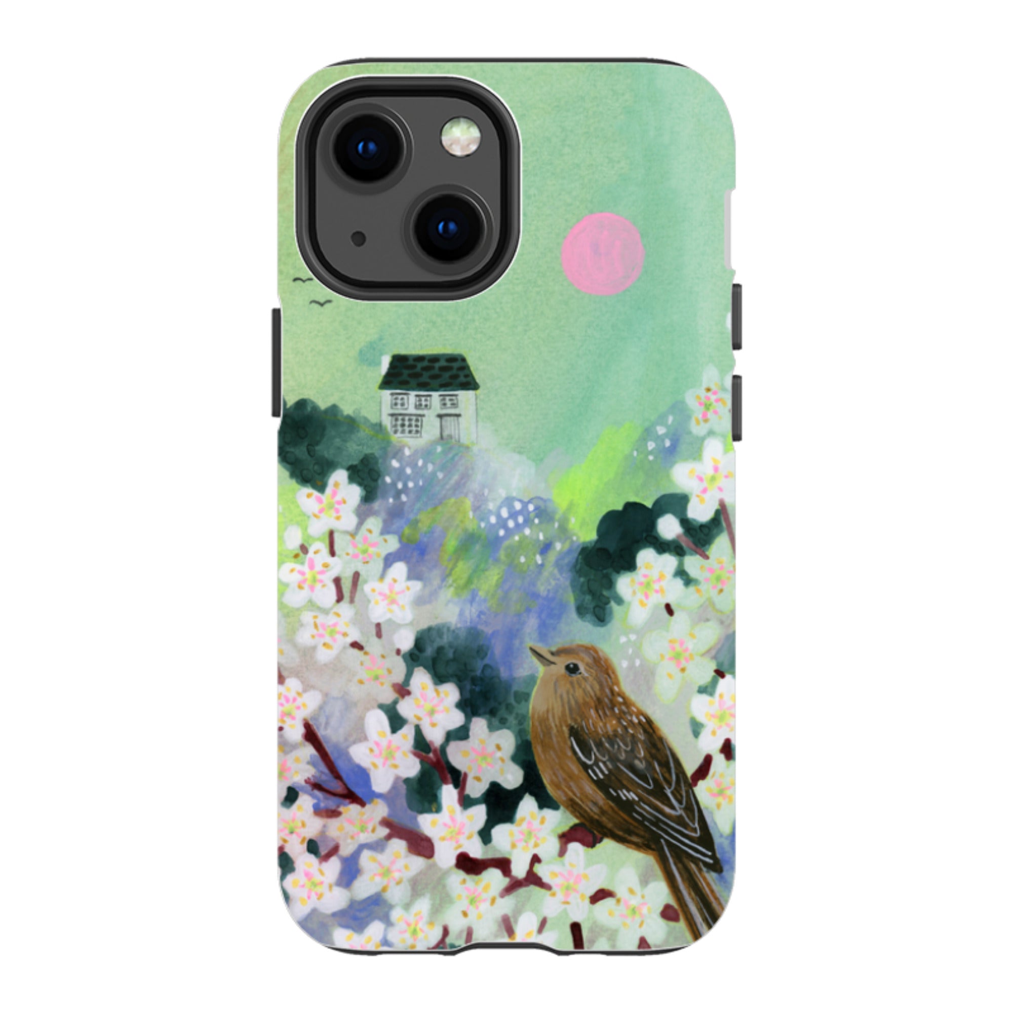 iPhone Tough Case - Blackthorn in the Valley By Lee Foster Wilson