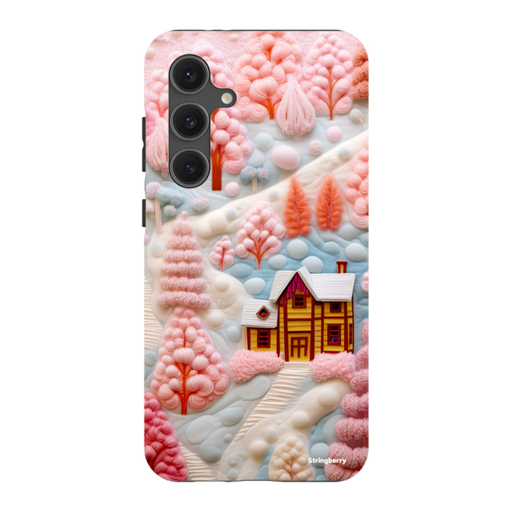 Samsung Tough Case - Embroidery Christmas