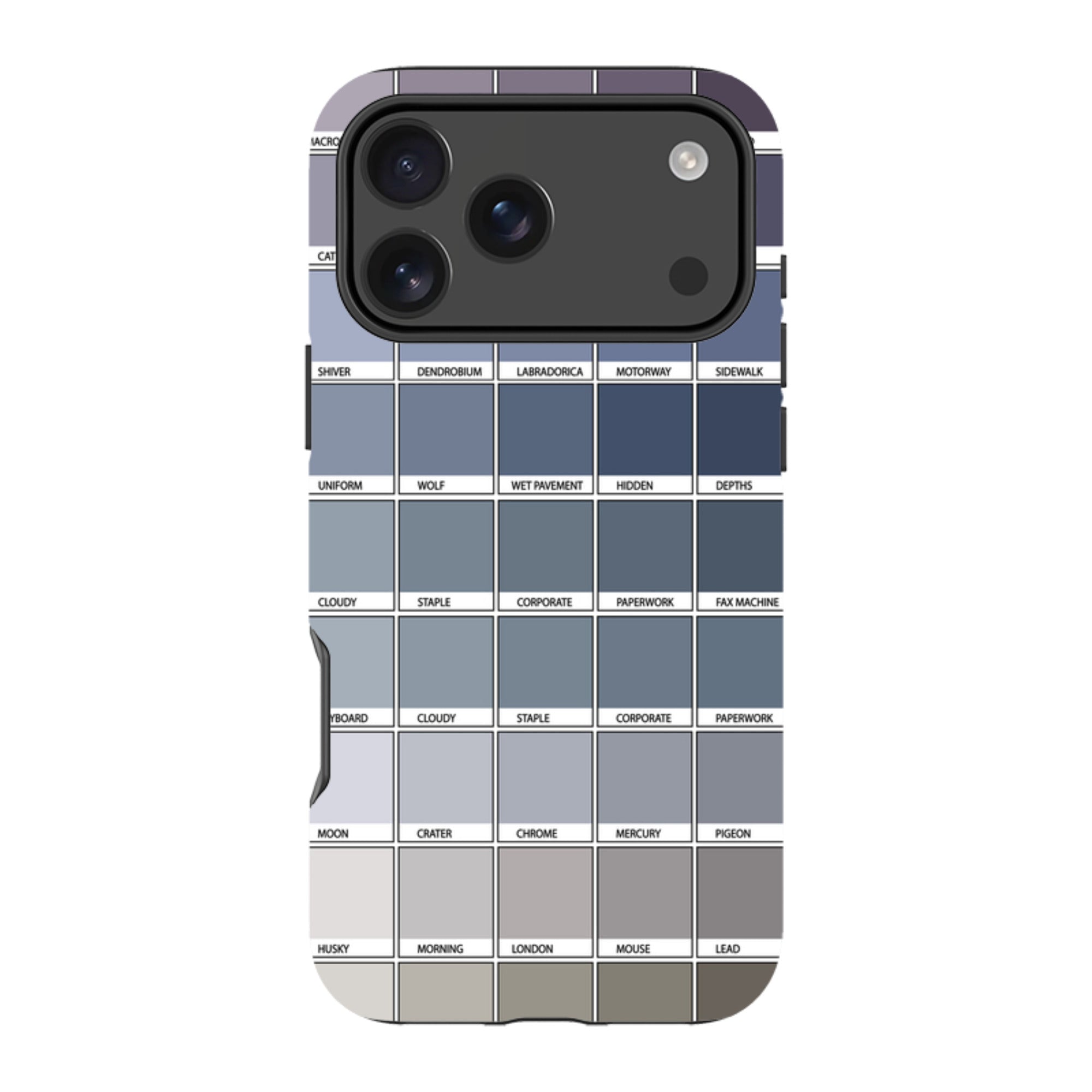 iPhone MagSafe Tough Case -  Grey Chromology By Kitty Joseph