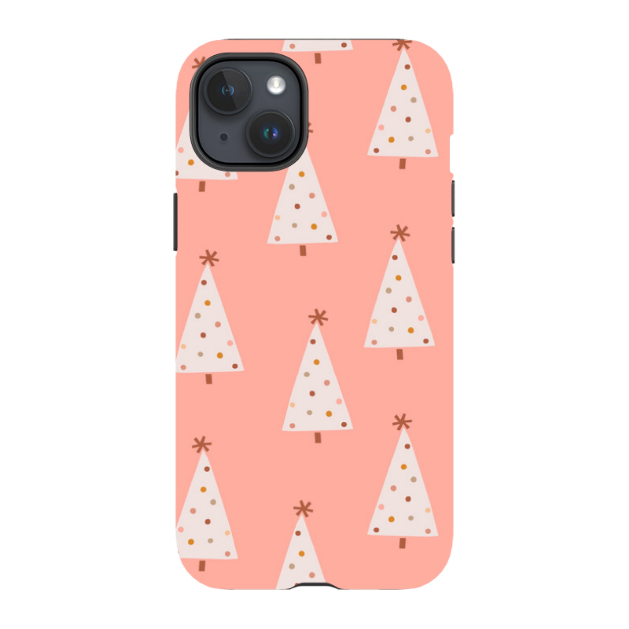 iPhone MagSafe Tough Case - Pink Xmas Tree