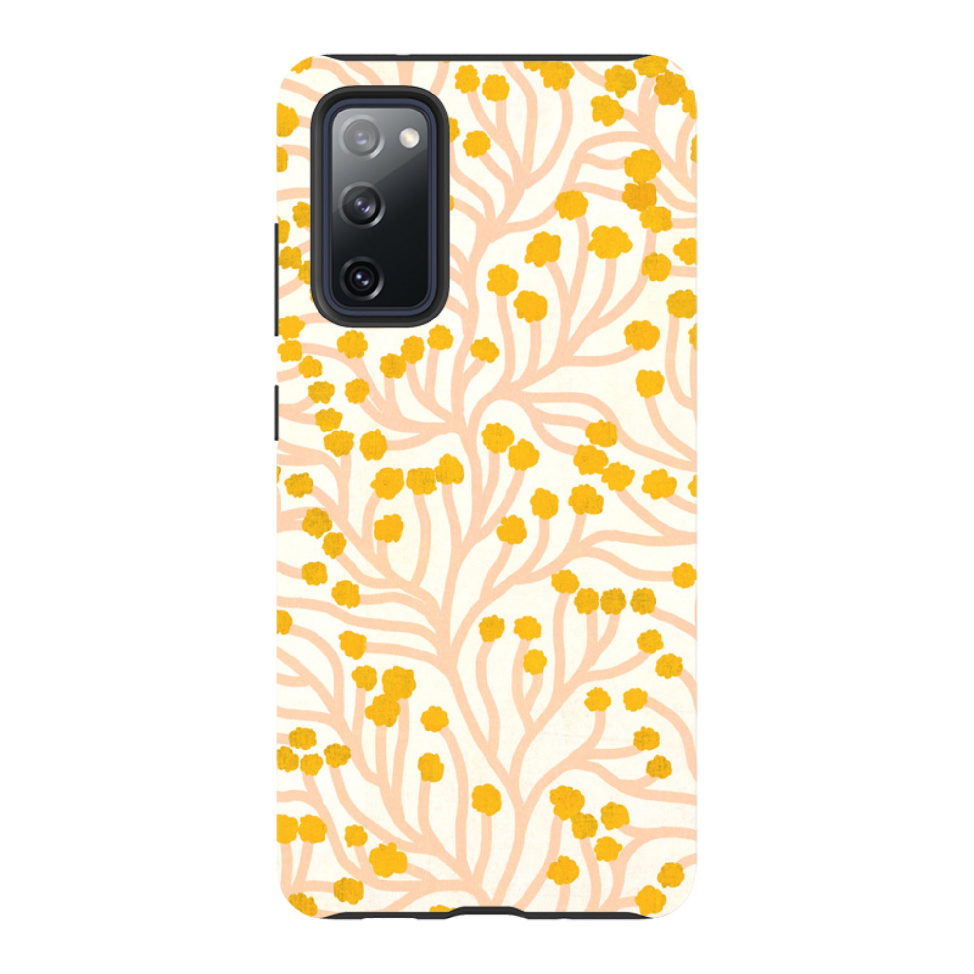 Samsung Tough Case - Vine Pink and Ochre By Katherine Quinn