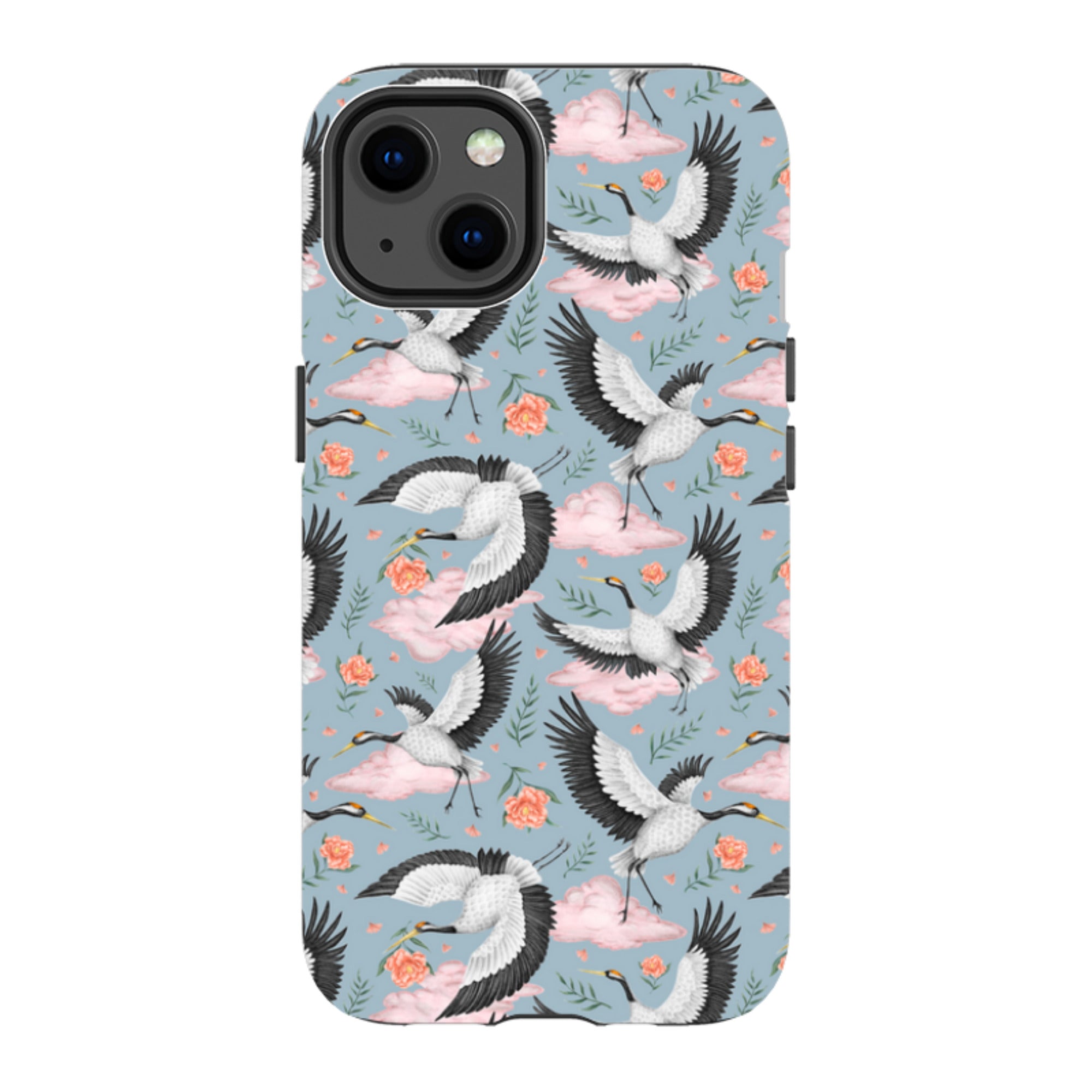 iPhone Tough Case - Flight Of The Cranes By Catherine Rowe