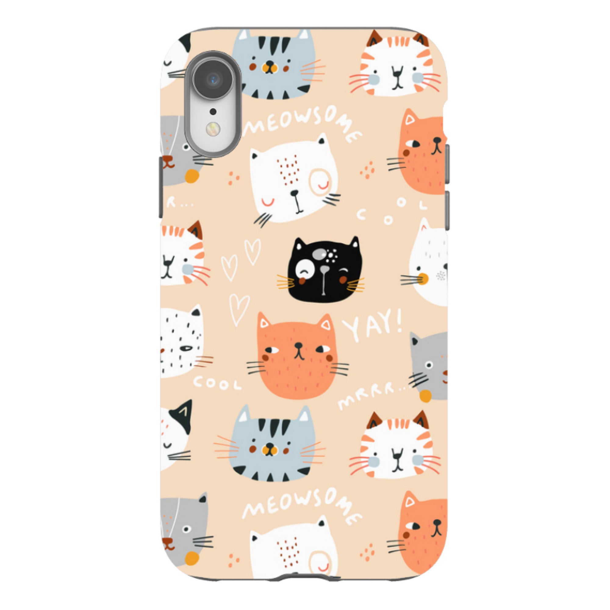 iPhone Tough Case - Meowsome