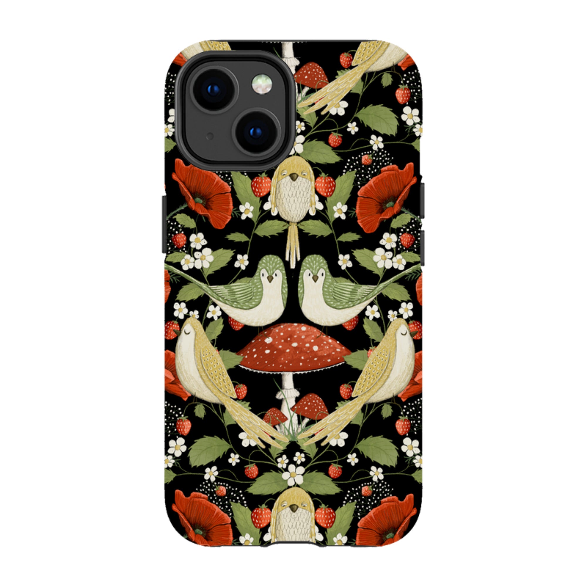 iPhone MagSafe Tough Case - Red Poppies By Maja Lindberg