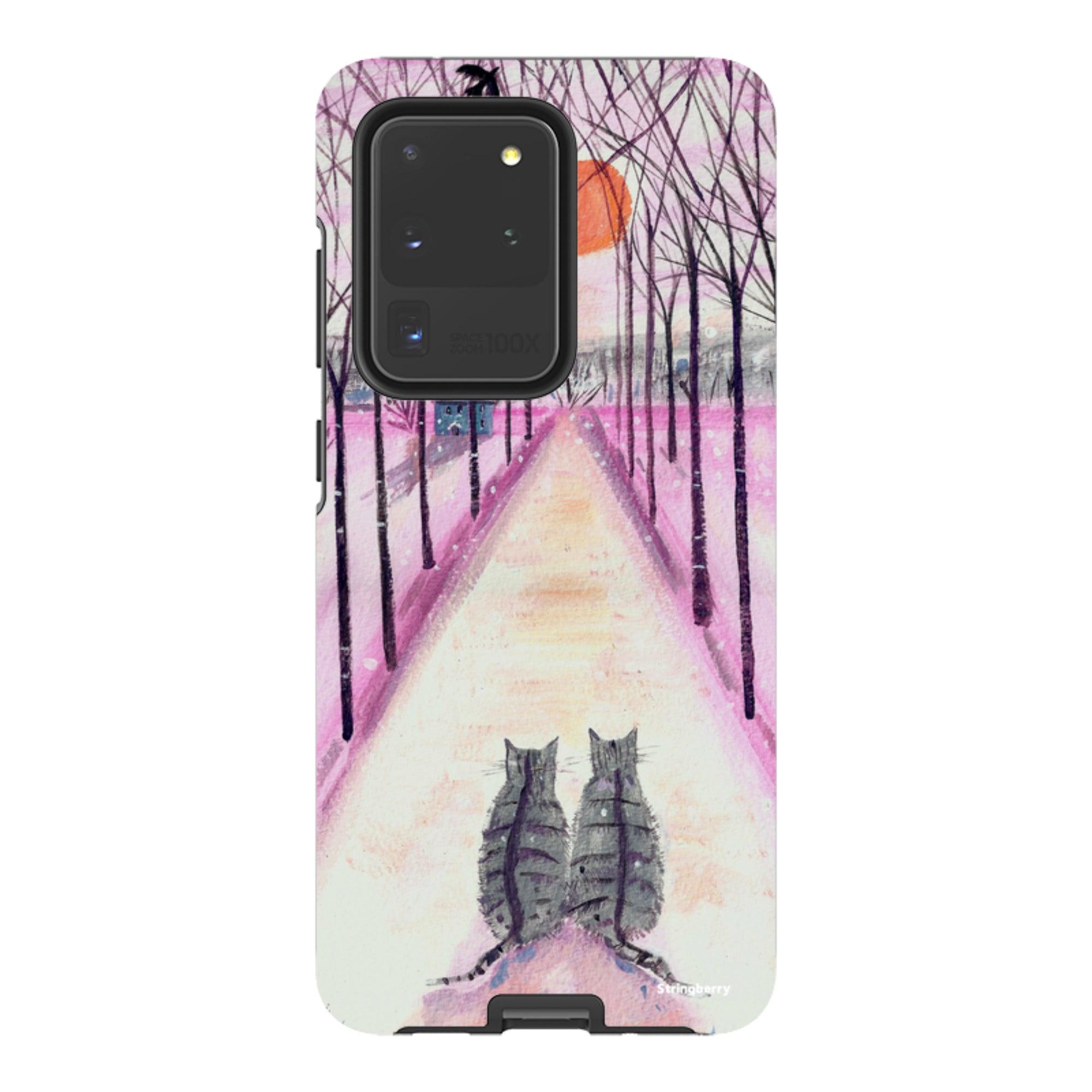 Samsung Tough Case - Winter Cats By Mary Stubberfield
