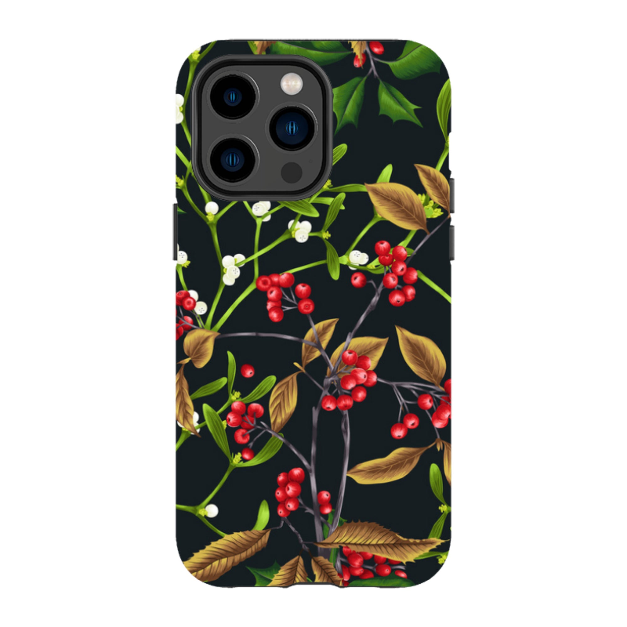 iPhone Tough Case - Magical Xmas Black