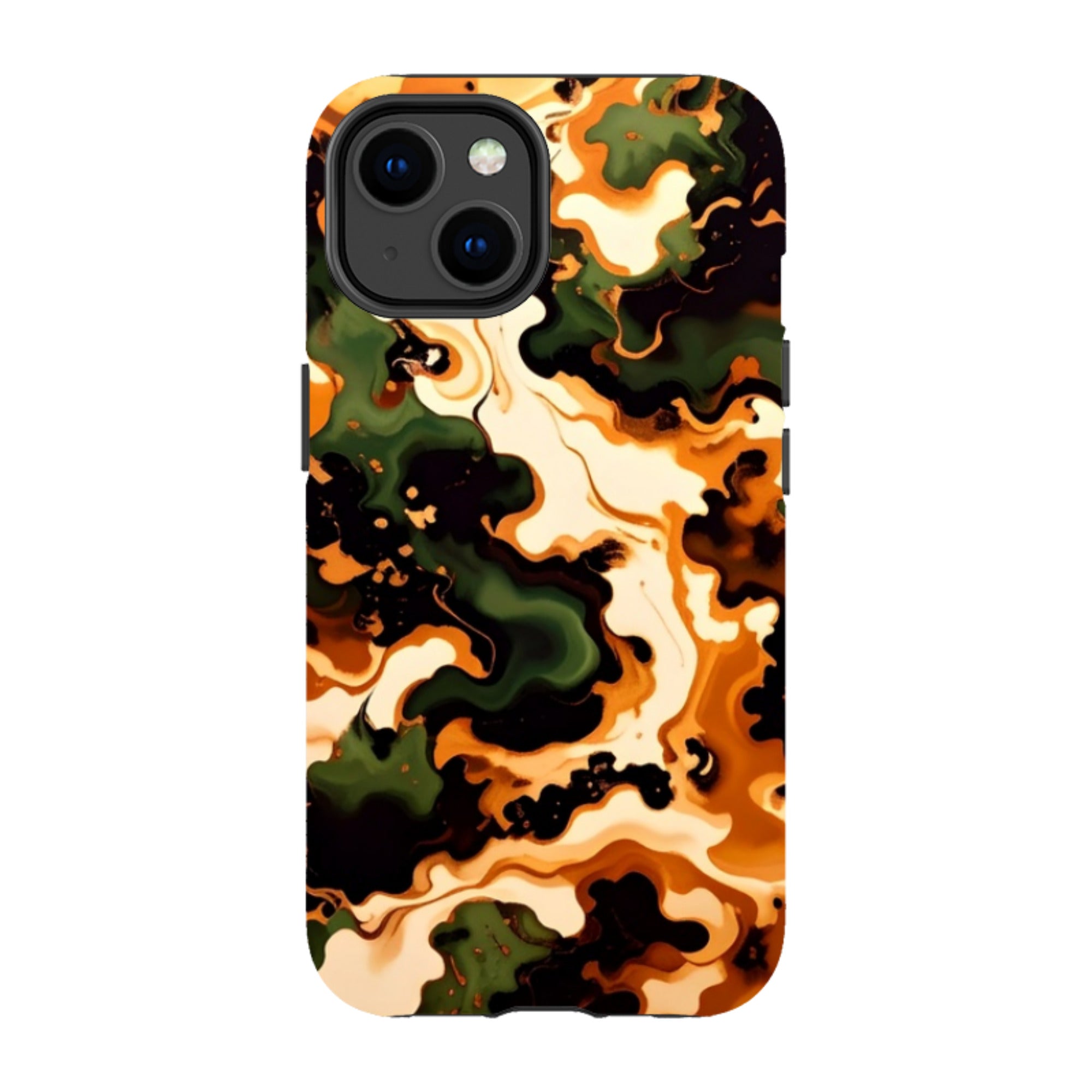 iPhone MagSafe Tough Case - Green Marble