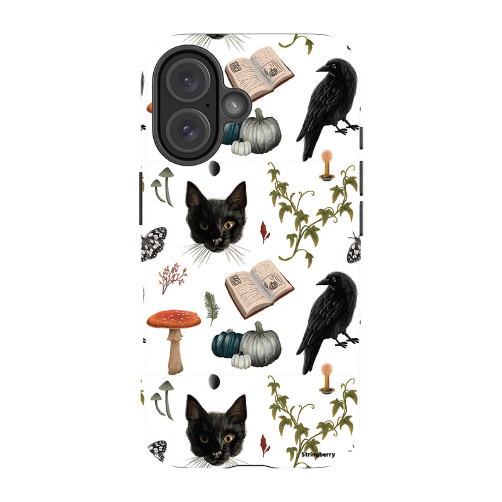 iPhone Tough Case - Halloween Pattern II By Anna Stead