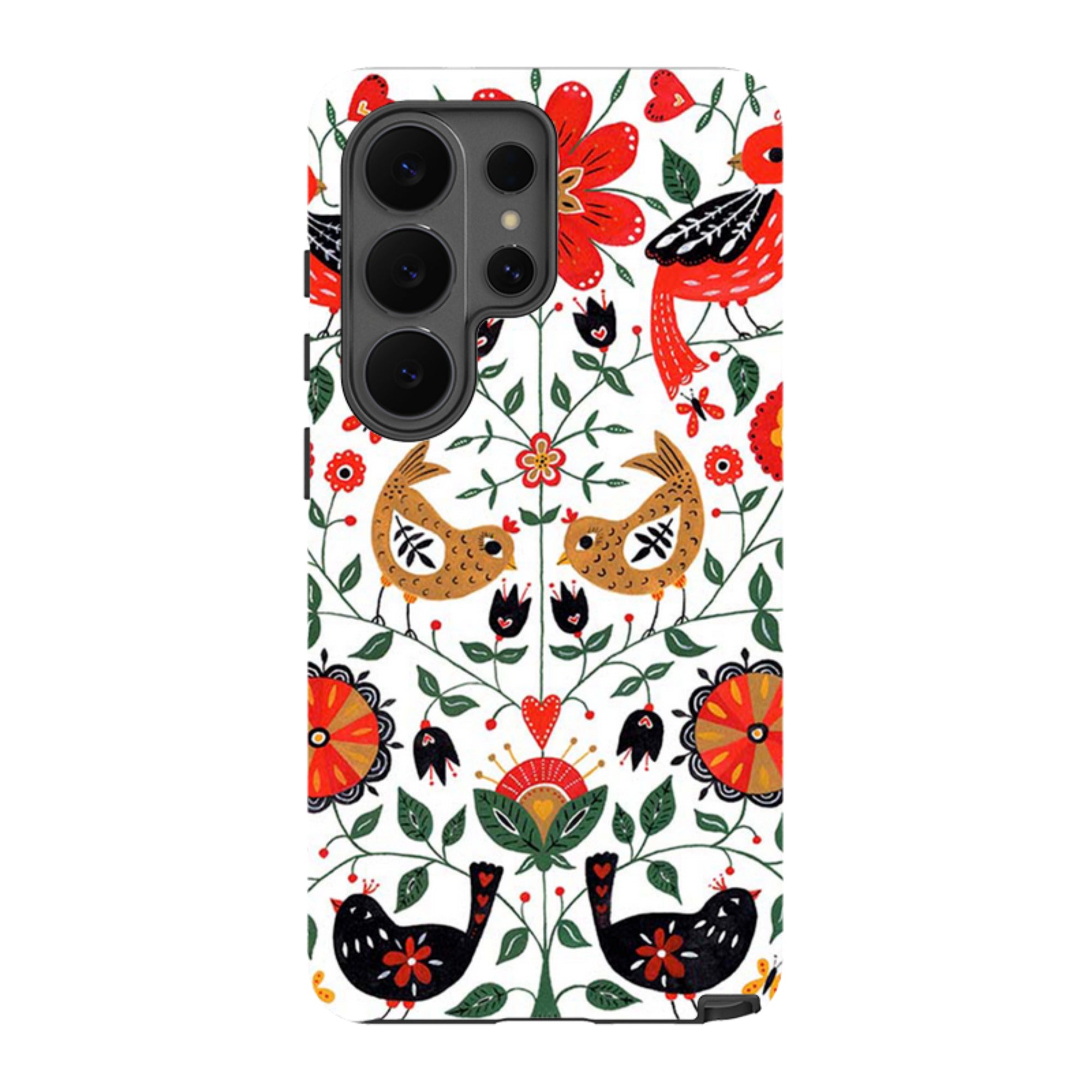 Samsung Tough Case - Birds And Floral By Suzy Taylor