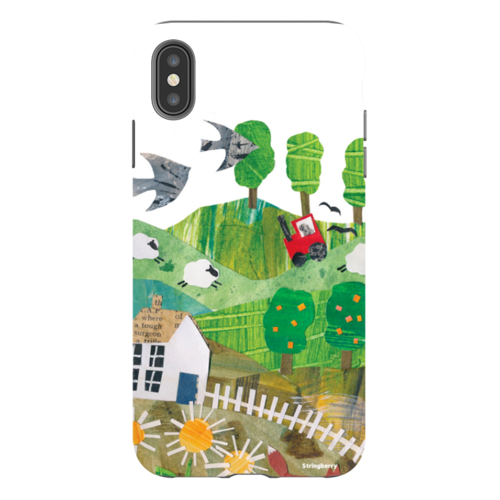 iPhone Tough Case - Countryscape IV By Tracey English