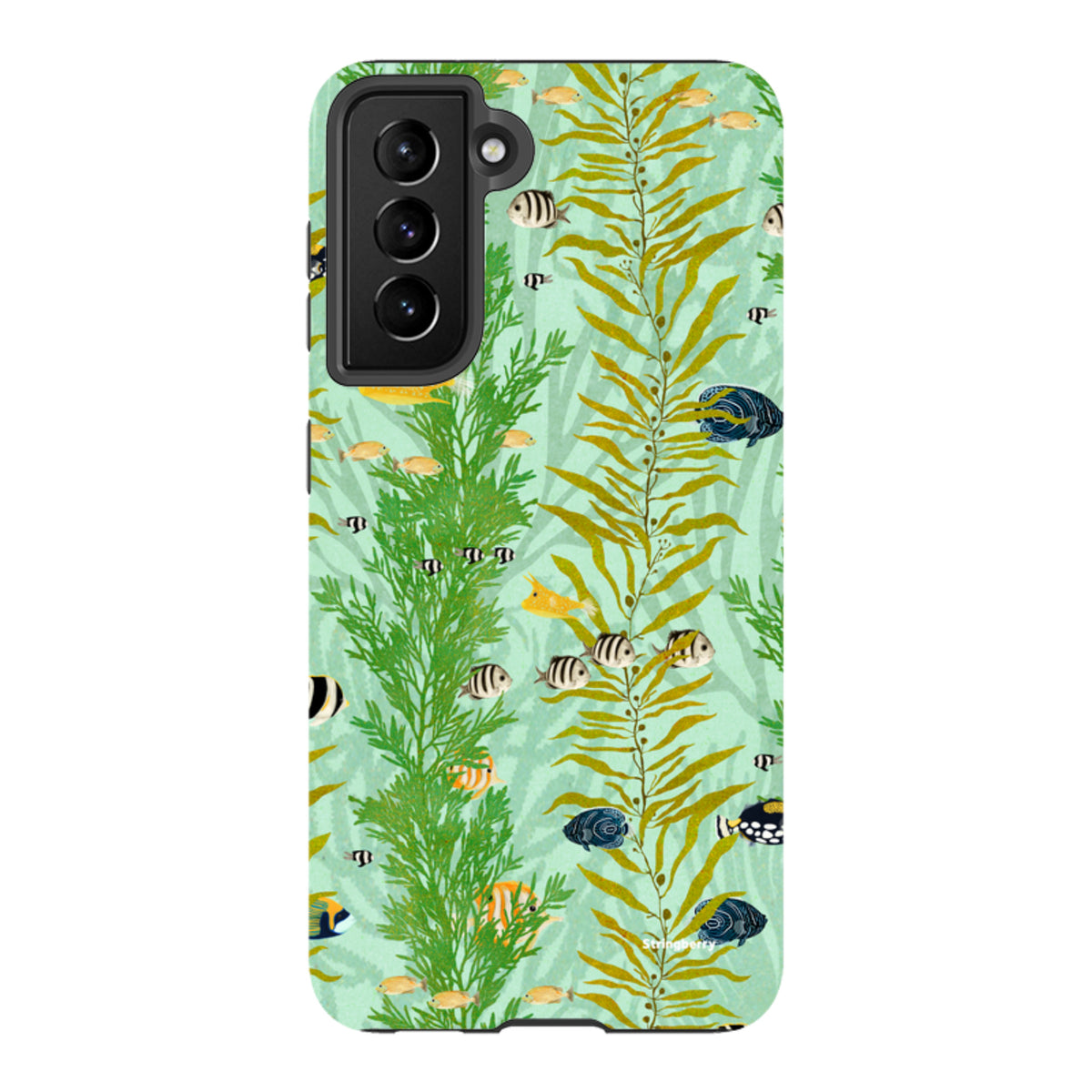 Samsung Tough Case - Reef Stripe By Katherine Quinn