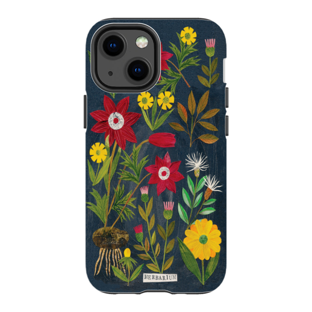 iPhone Tough Case - Herbarium By Tracey English