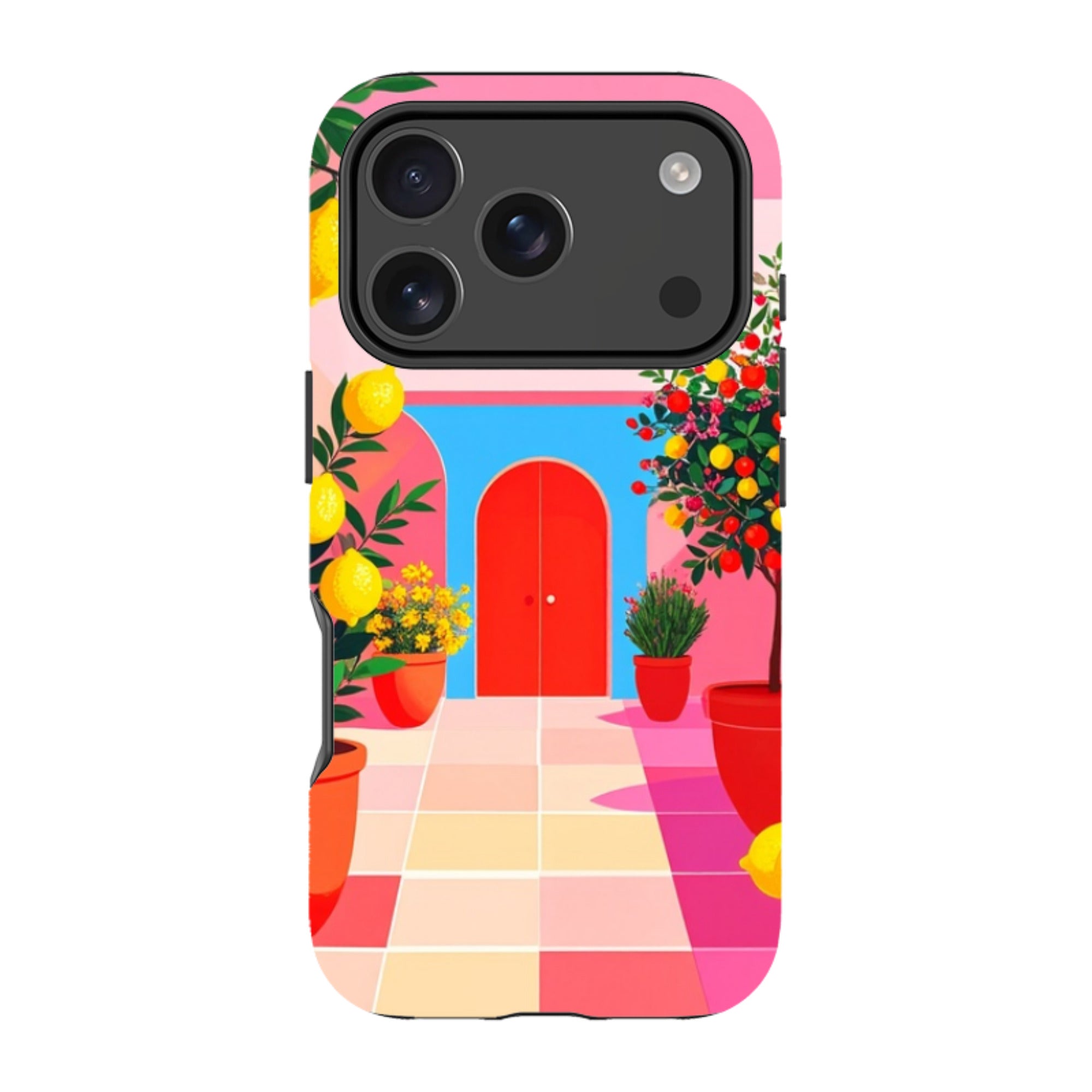 iPhone MagSafe Tough Case - Red Garden