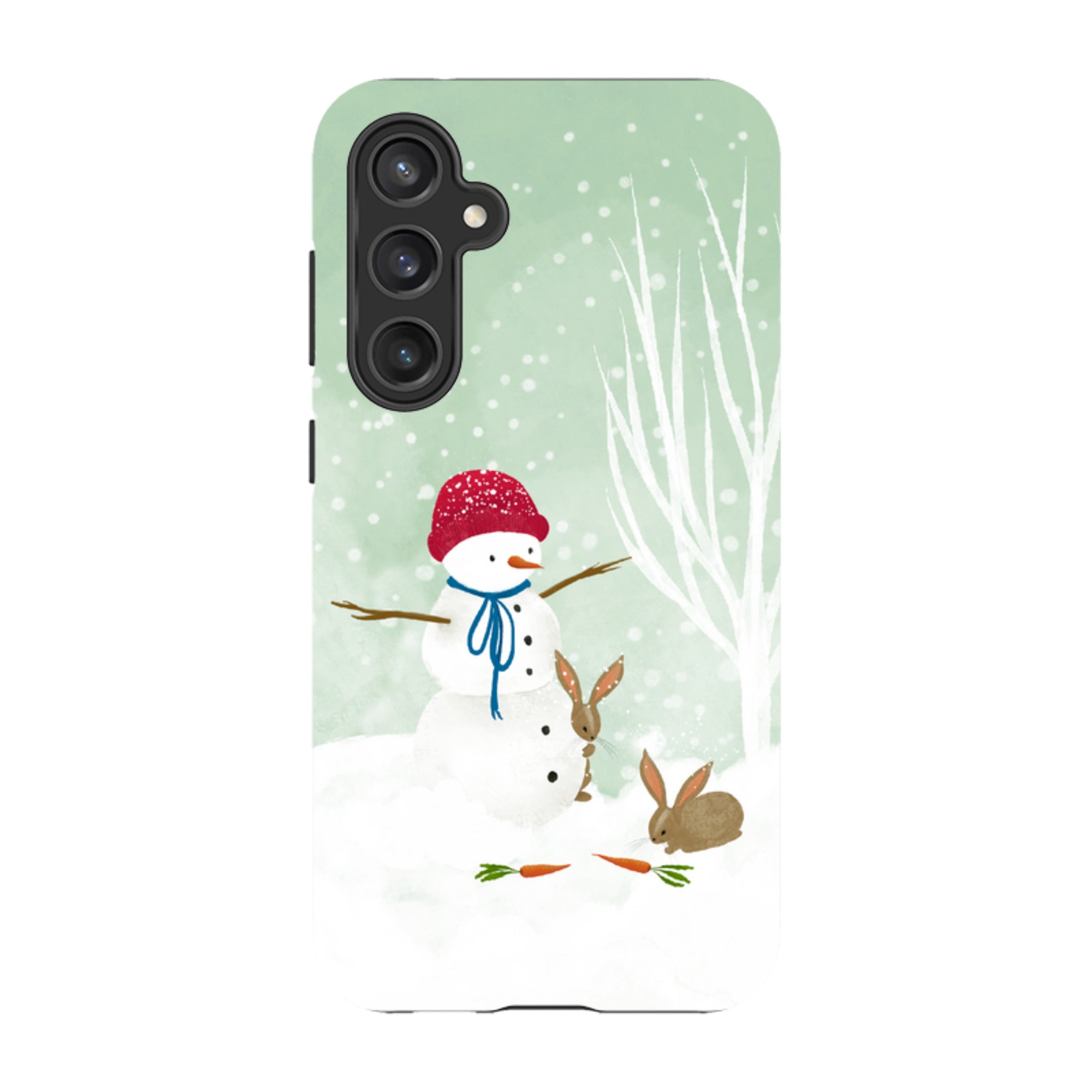 Samsung Tough Case - Snowman By Katherine Quinn