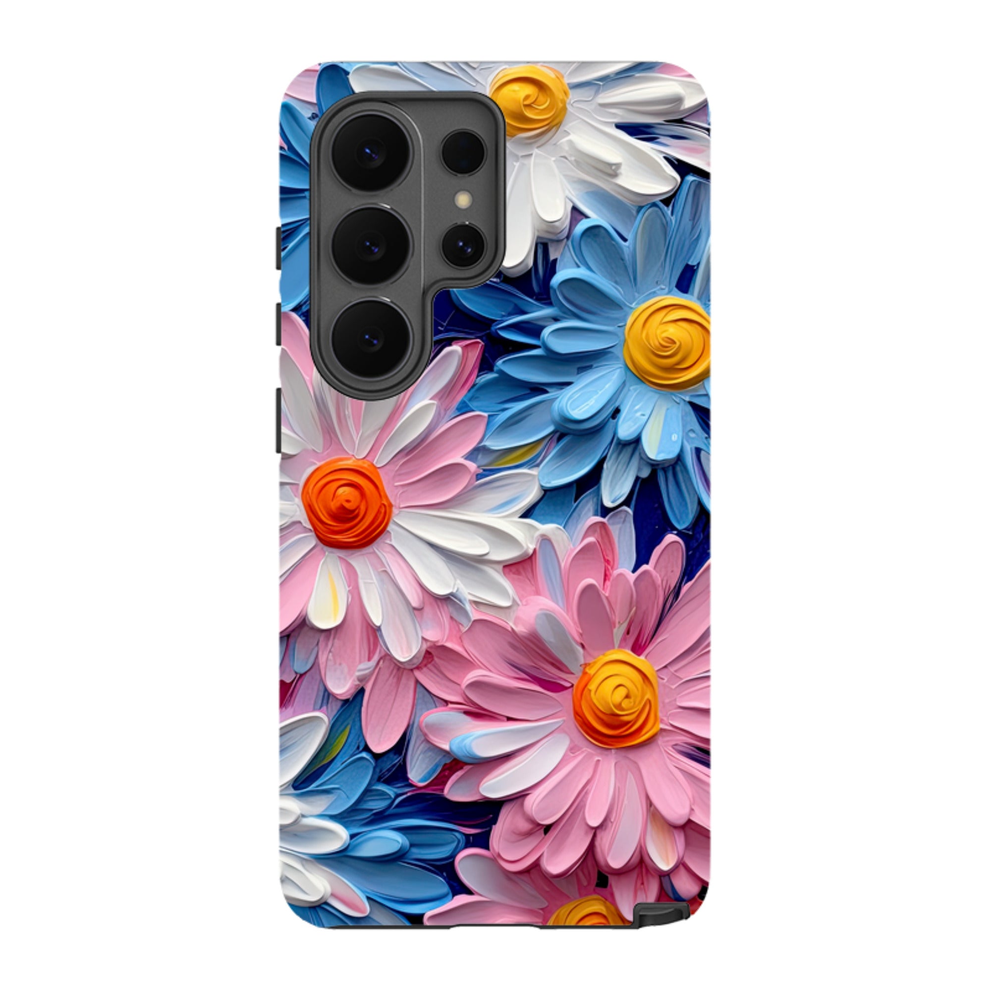 Samsung Tough Case - Pink Daisies