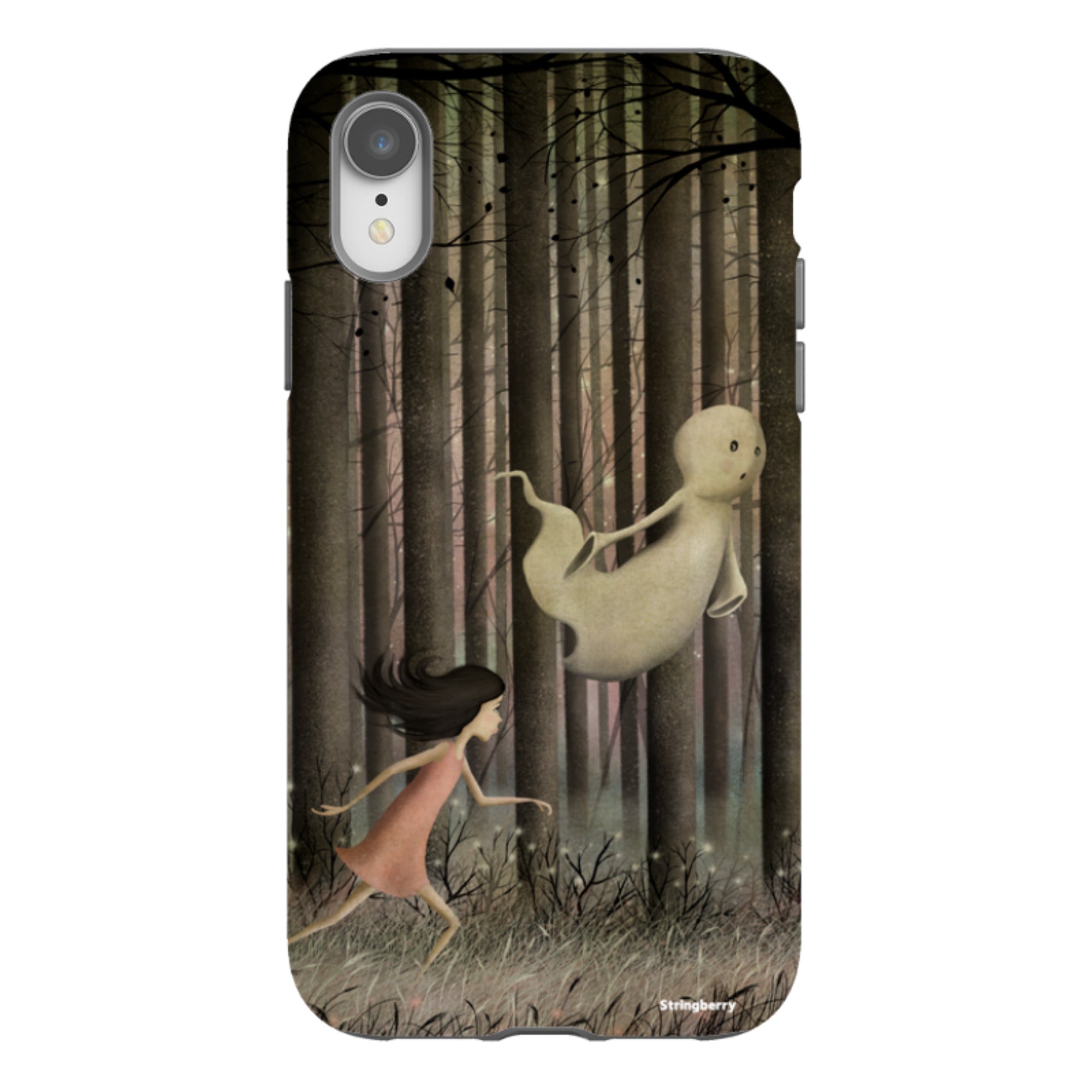 iPhone Tough Case - Little Ghost By Maja Lindberg