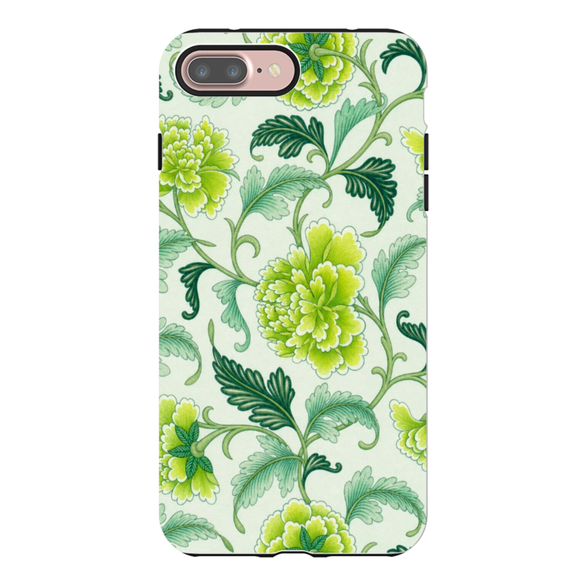 iPhone Tough Case - Sage Green Chinoiserie
