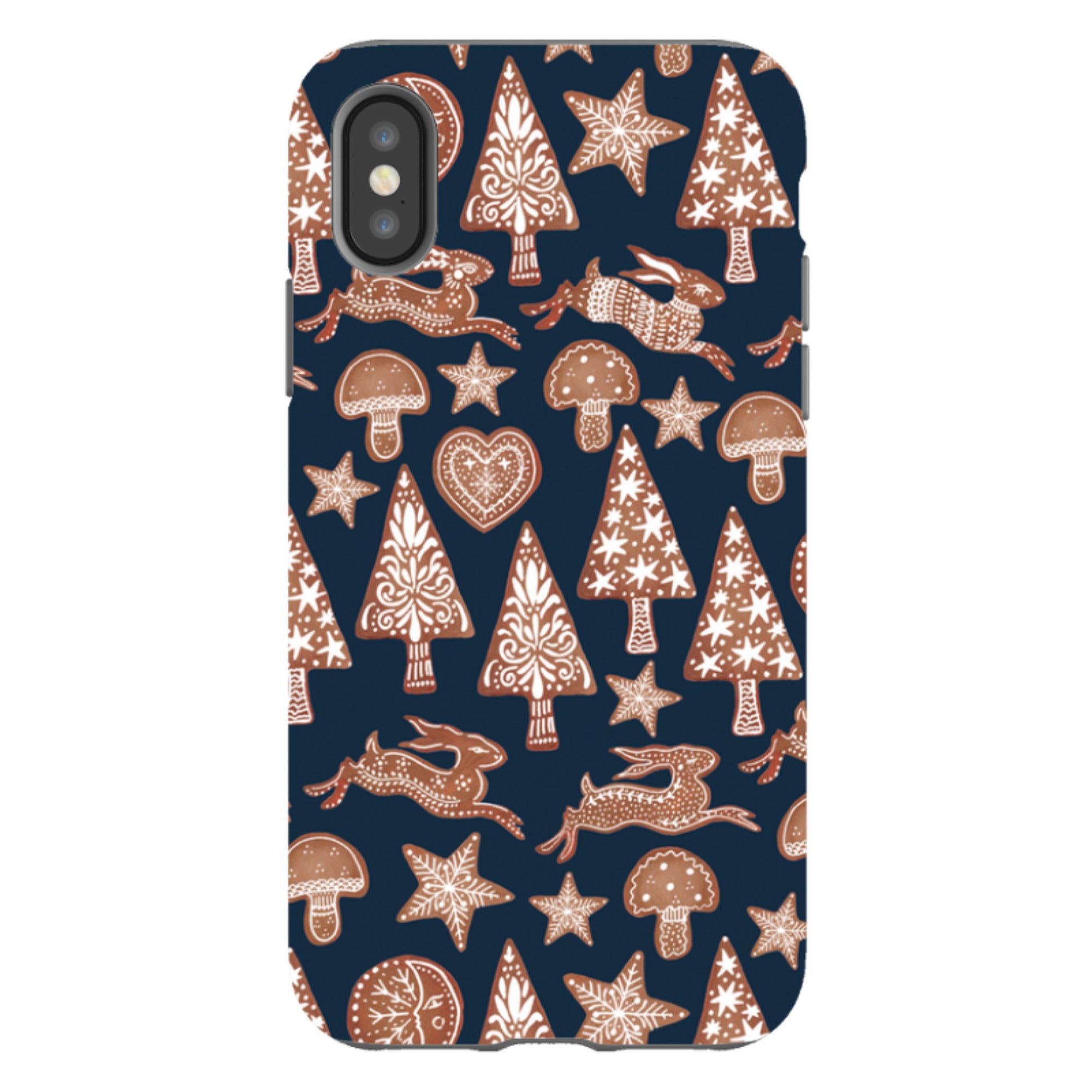 iPhone Tough Case - Sweet Treats Dark By Emma Frances Grant