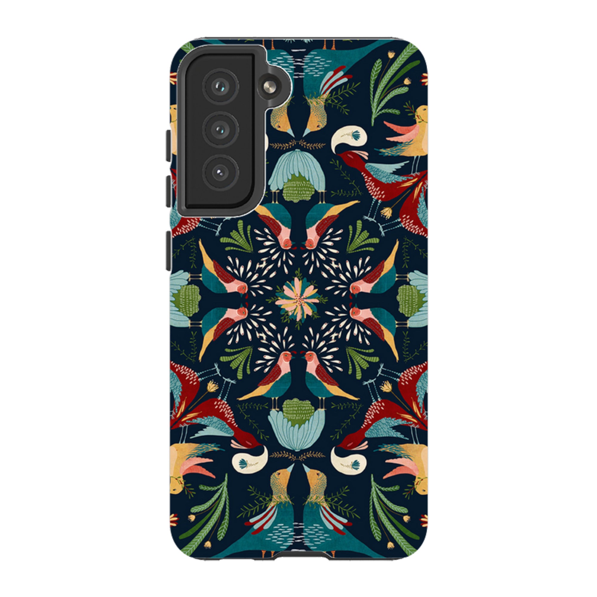 Samsung Tough Case - Navy Hanky By Katherine Quinn