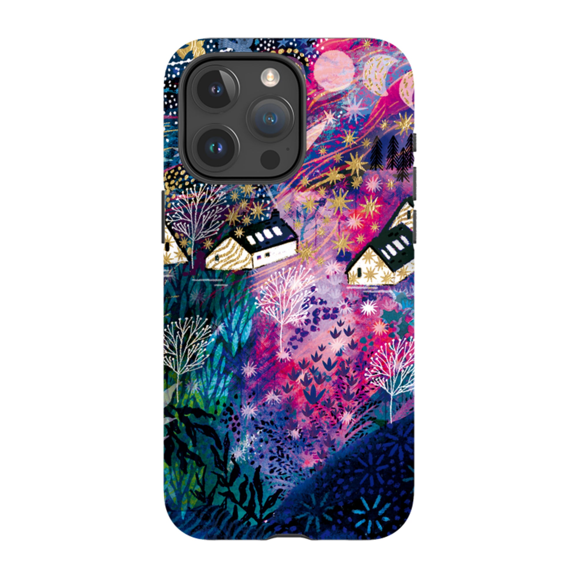 iPhone Tough Case - Northern Lights By Emma Frances Grant