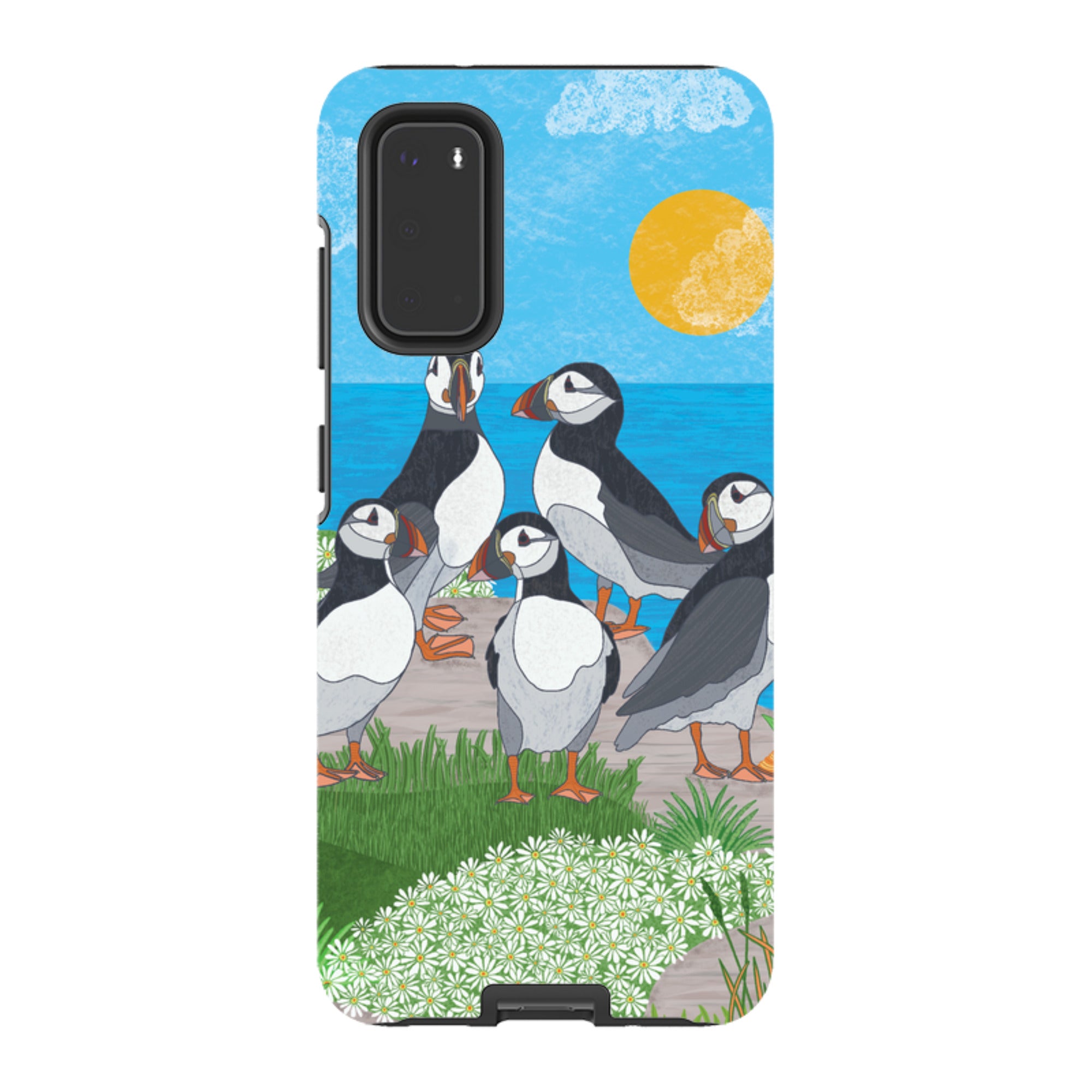 Samsung Tough Case - Puffins By Natalie Pedetti Prack