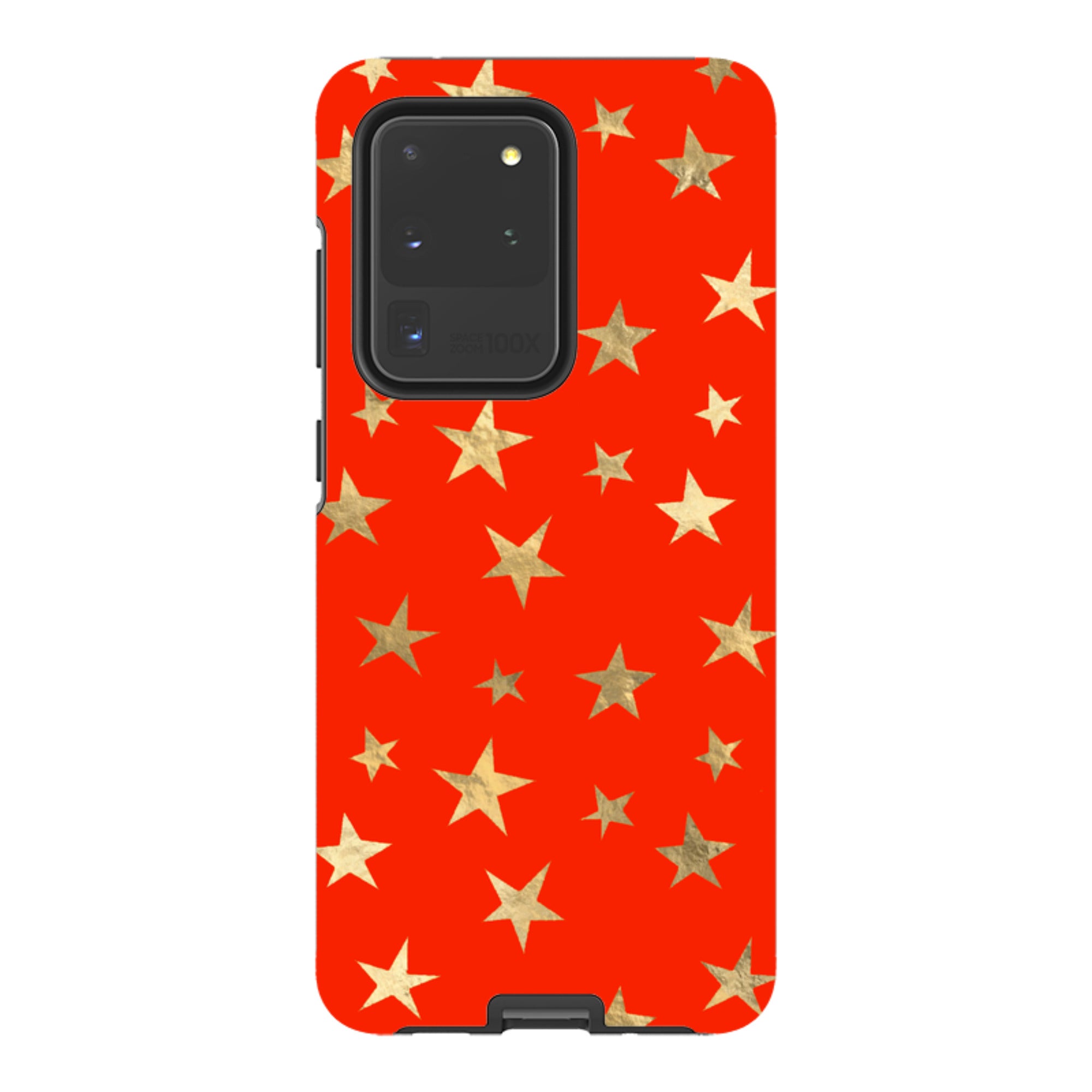 Samsung Tough Case - Red and Gold Stars
