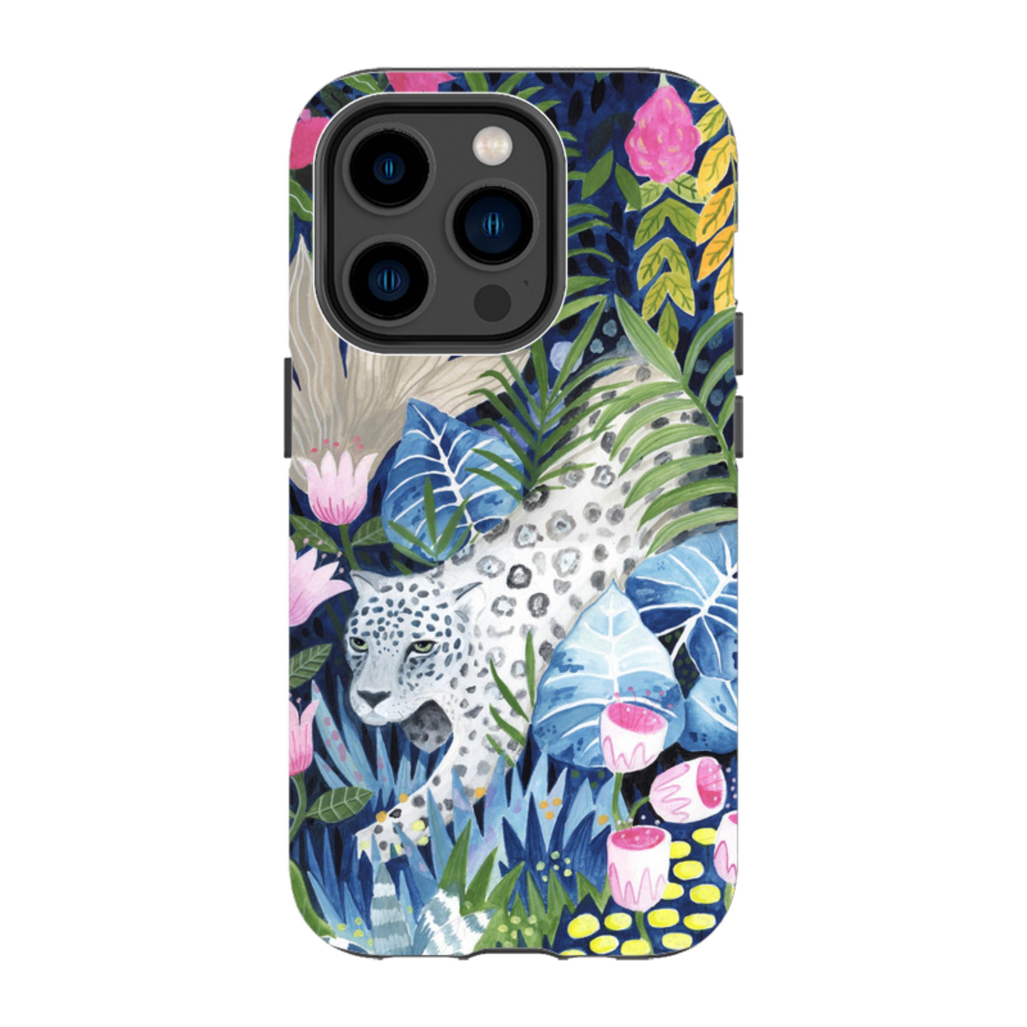 iPhone MagSafe Tough Case - Prowling Leopard By Bex Parkin